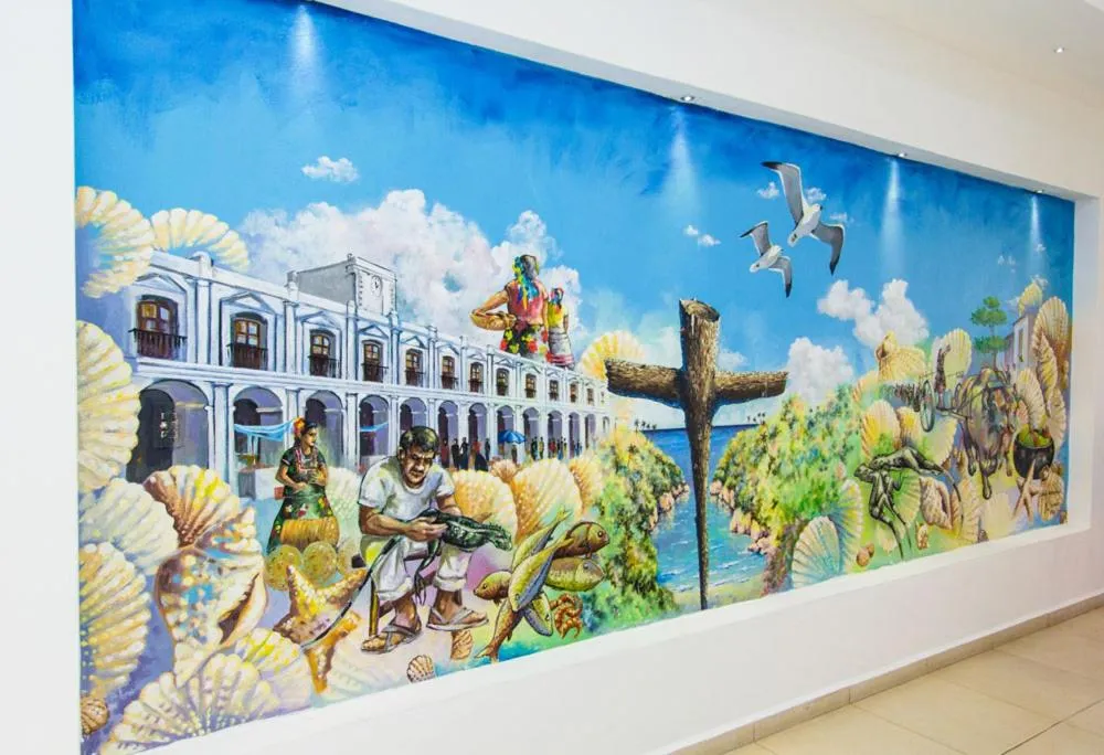 Lobby or reception in Hotel Santa Cruz Huatulco