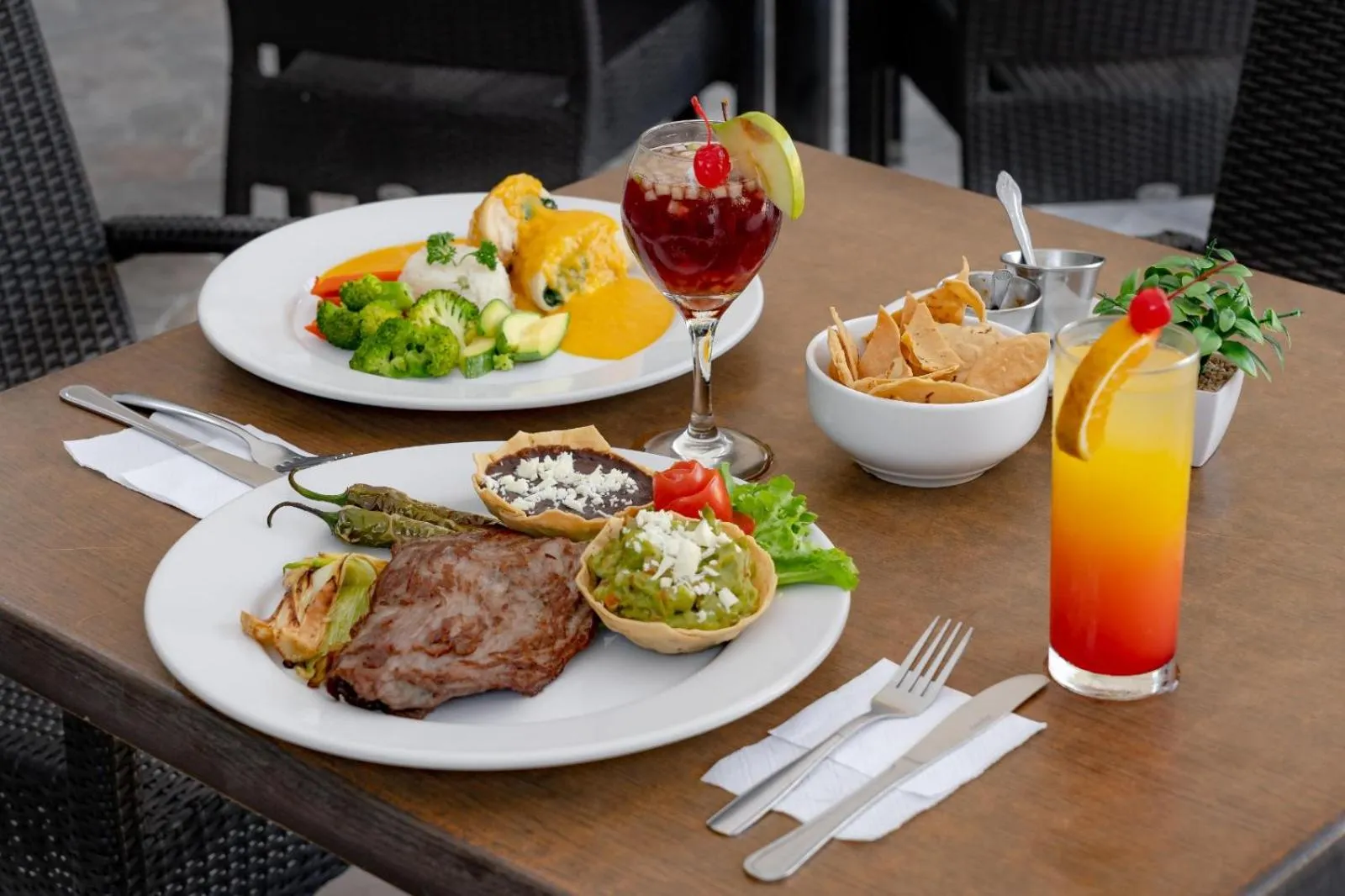 Food in Hotel Santa Cruz Huatulco