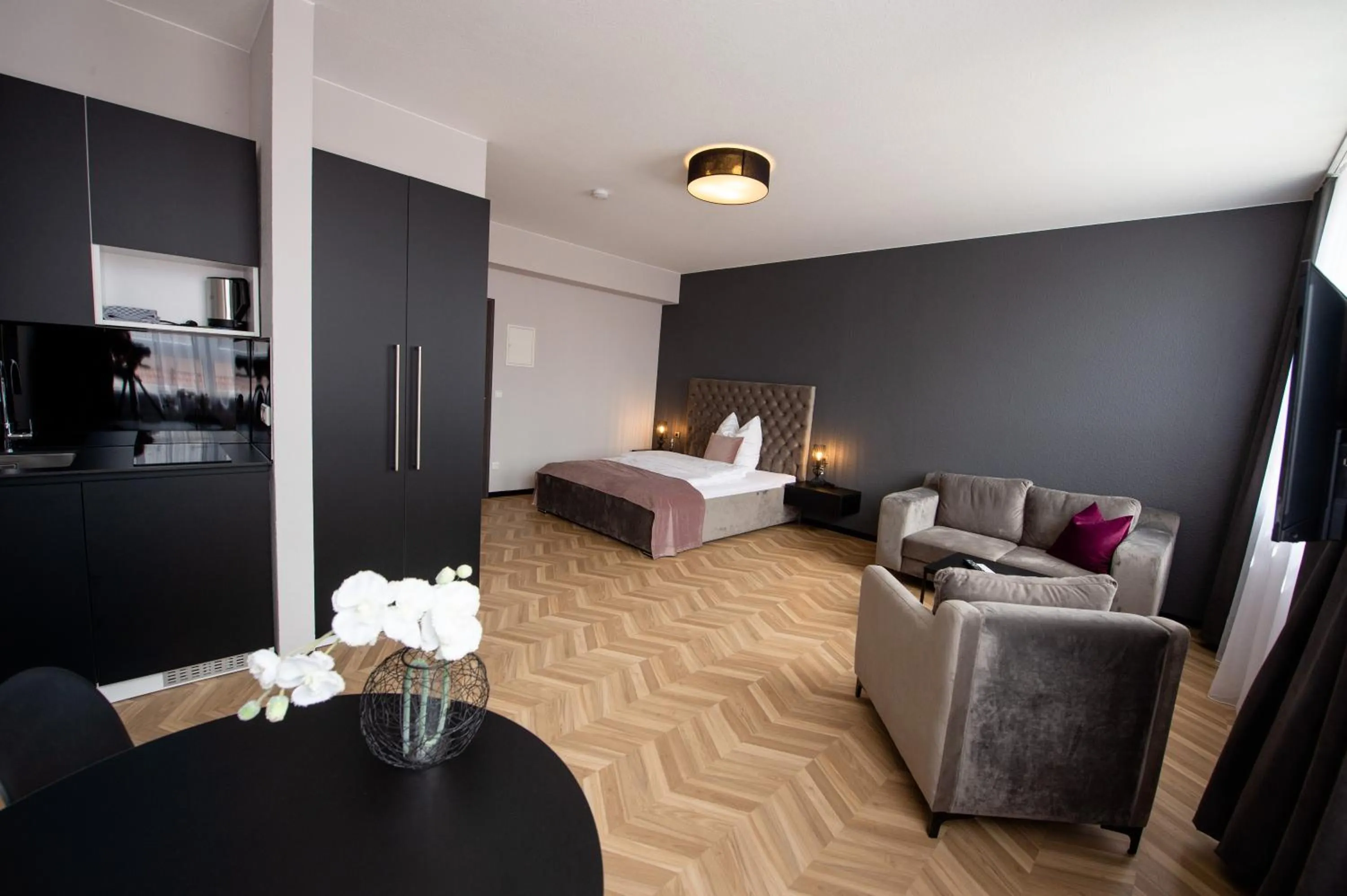 Bed in V Business Appartments Stuttgart Magstadt