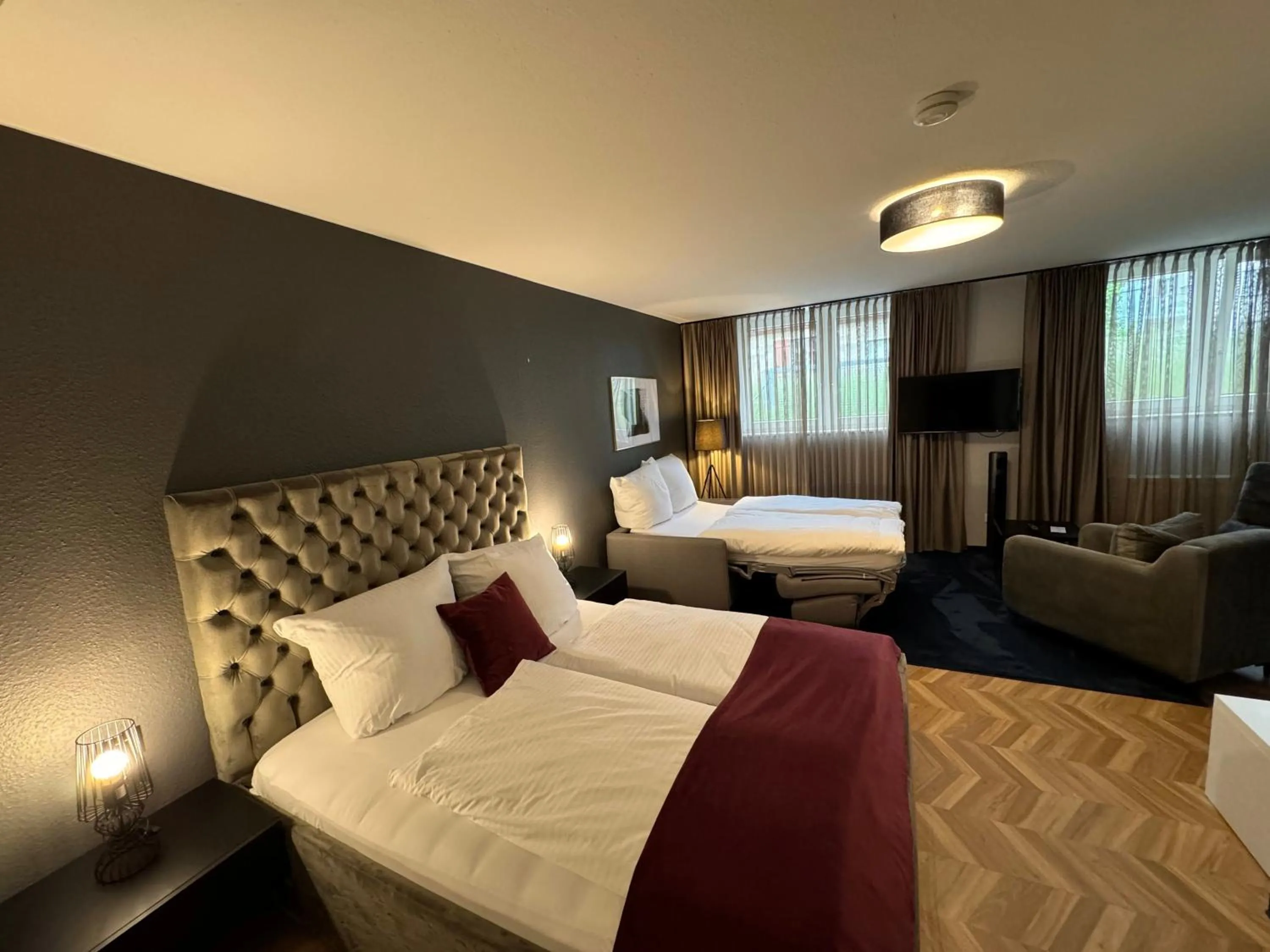 Bed in V Business Appartments Stuttgart Magstadt