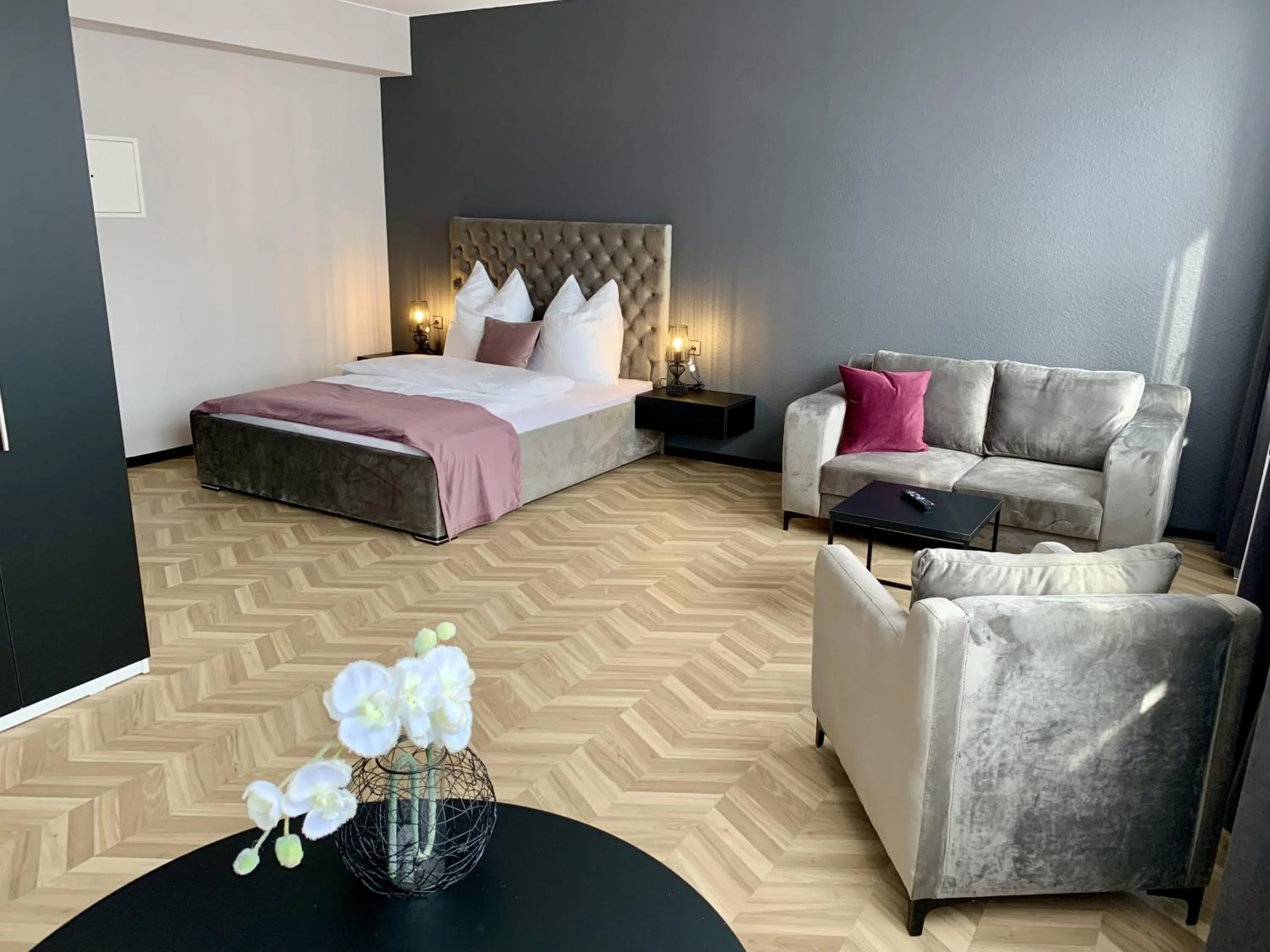 Bed in V Business Appartments Stuttgart Magstadt