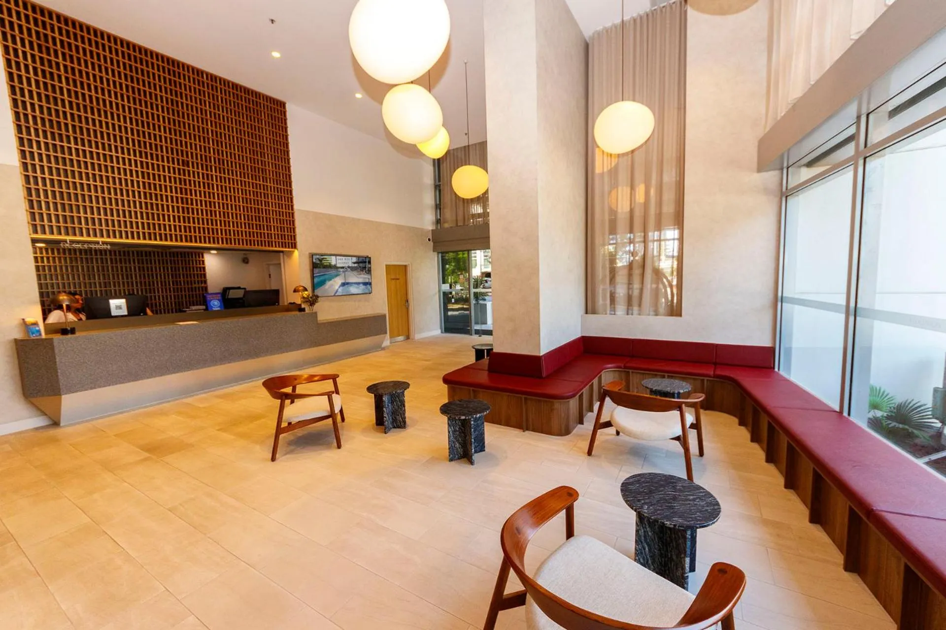 Lobby or reception in Evolution Apartments