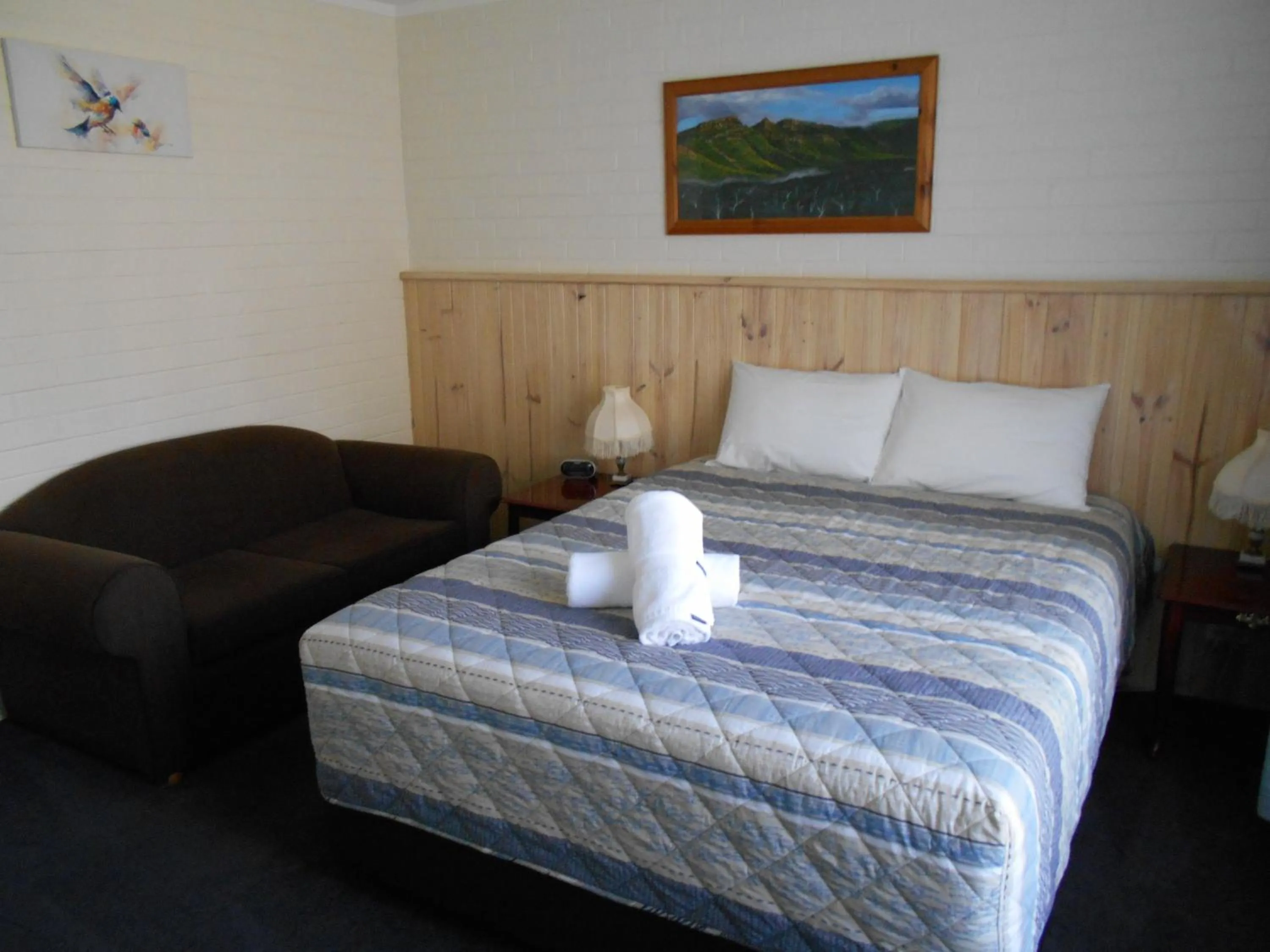 Bedroom, Bed in Grampians View Cottages and Units