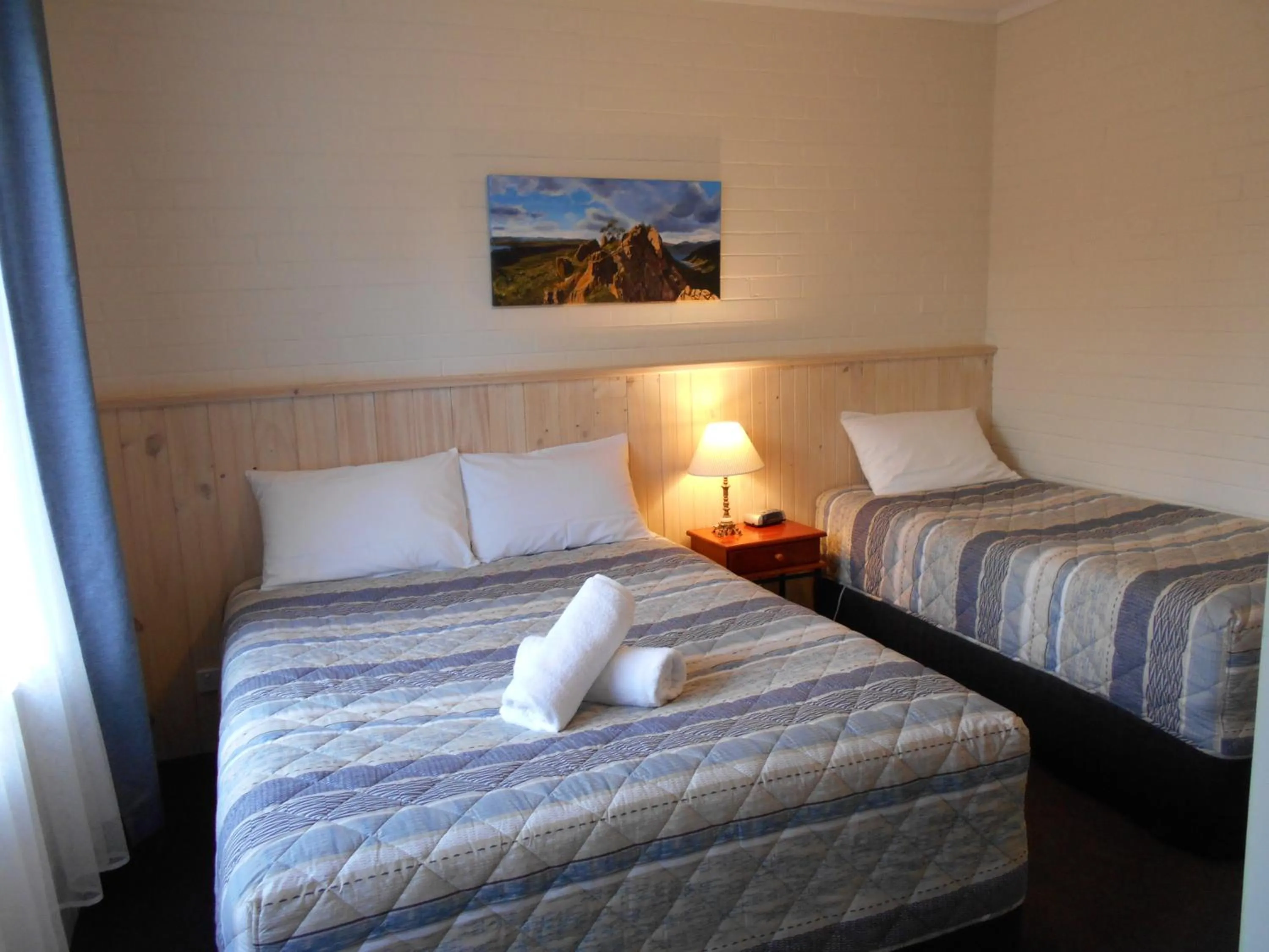 Bedroom, Bed in Grampians View Cottages and Units