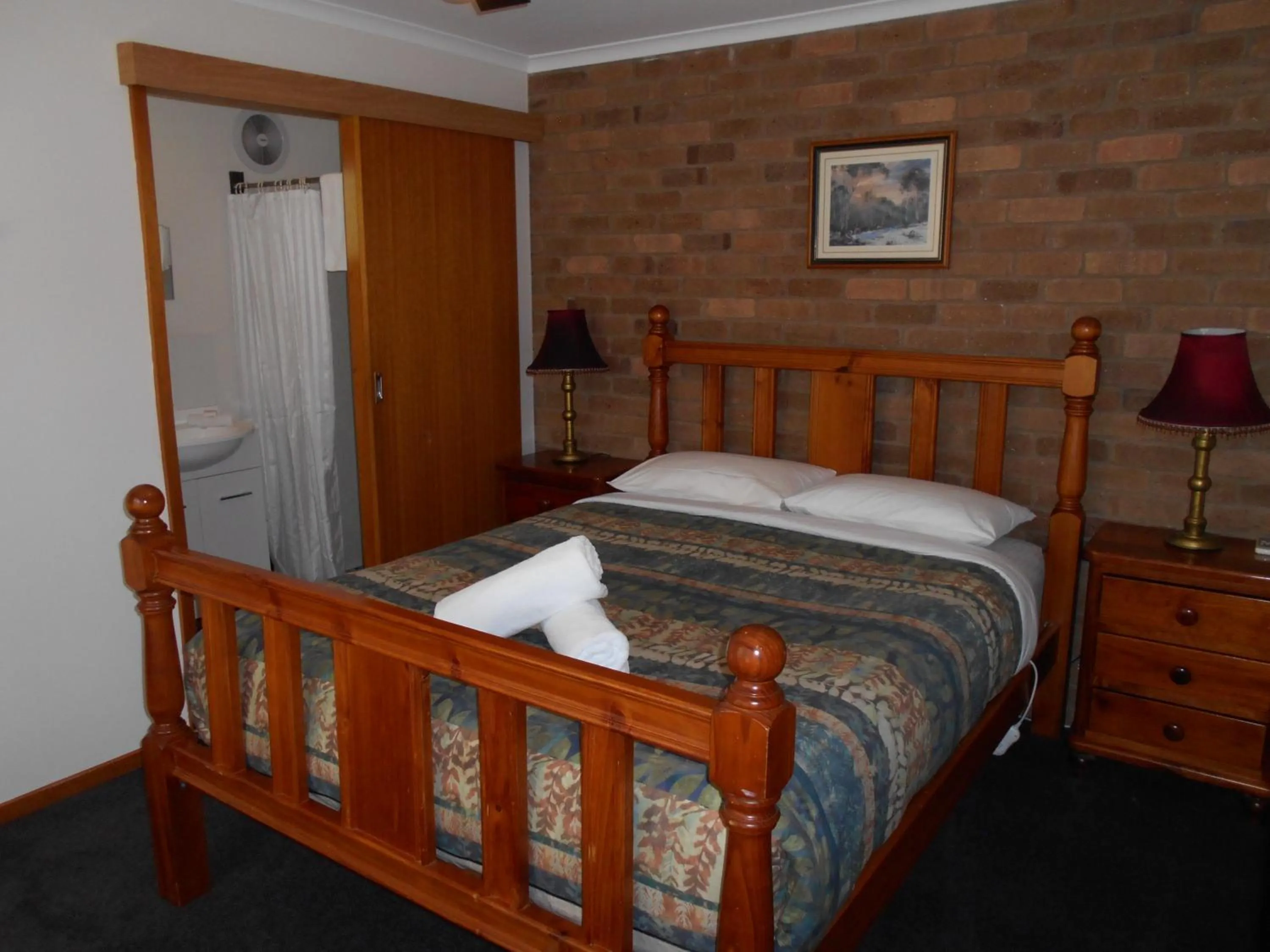Bedroom, Bed in Grampians View Cottages and Units