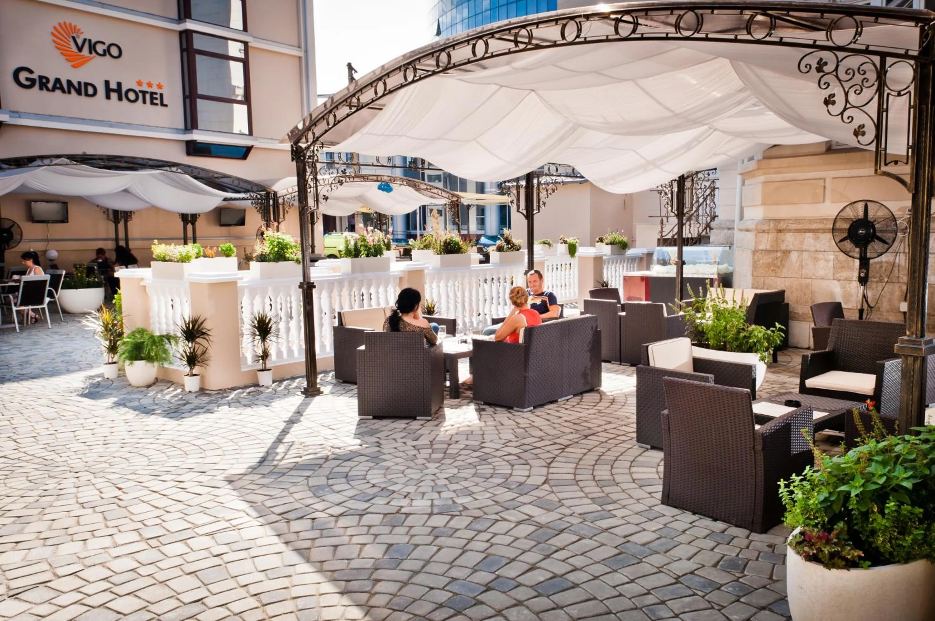 Balcony/Terrace in Vigo Grand Hotel