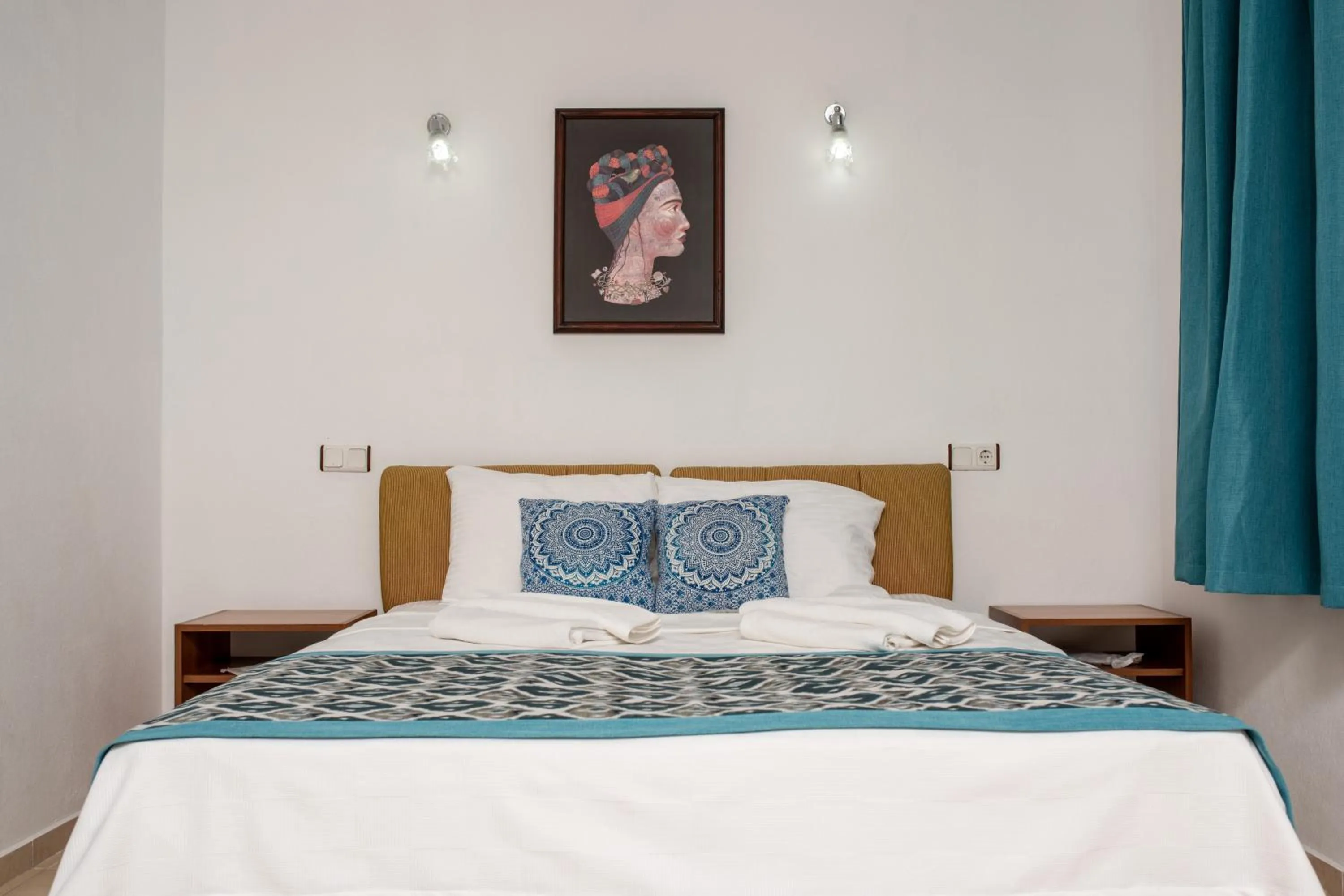 Bed in San Simon Hotel