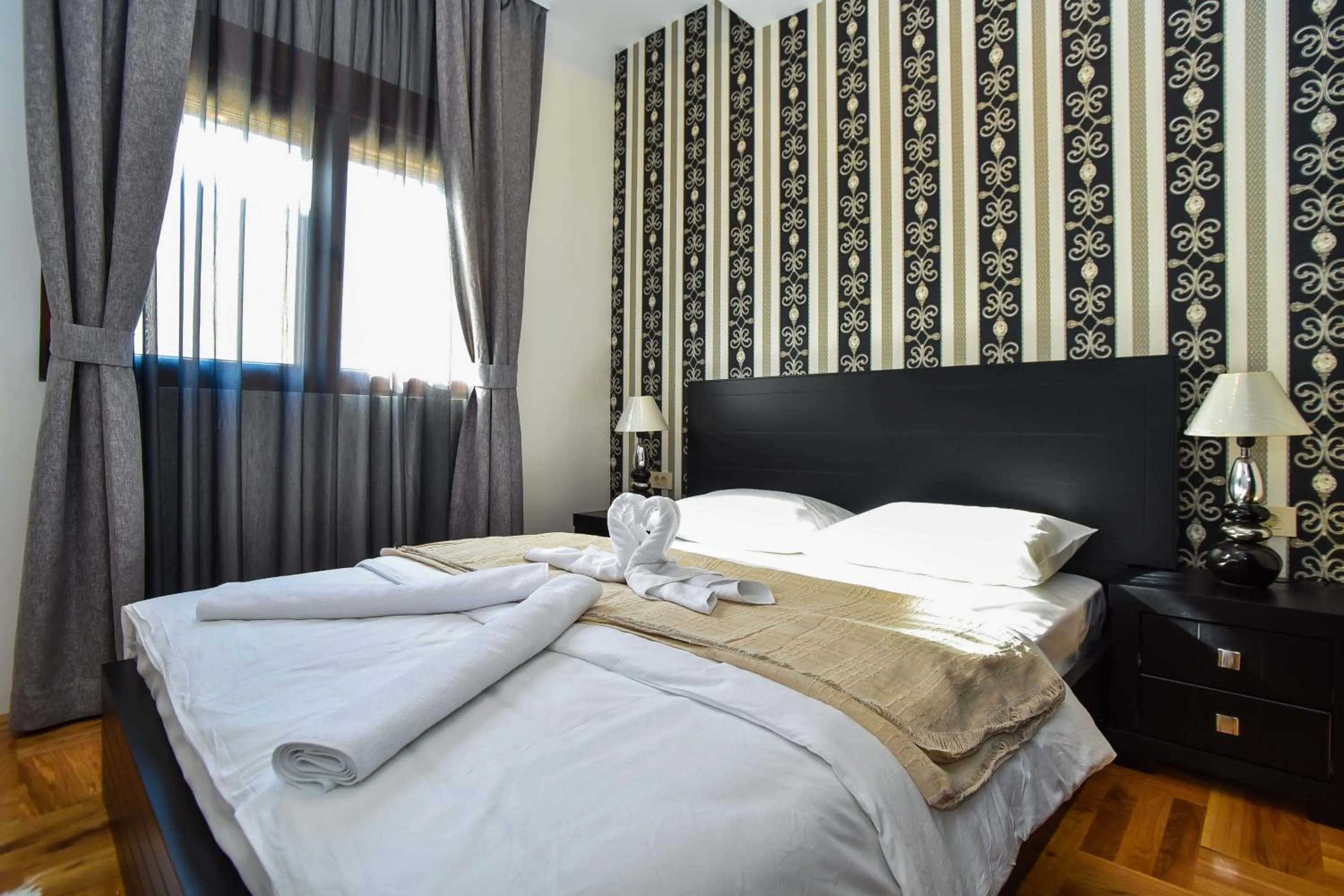 Bed in Vistamar Hotel & Apartments