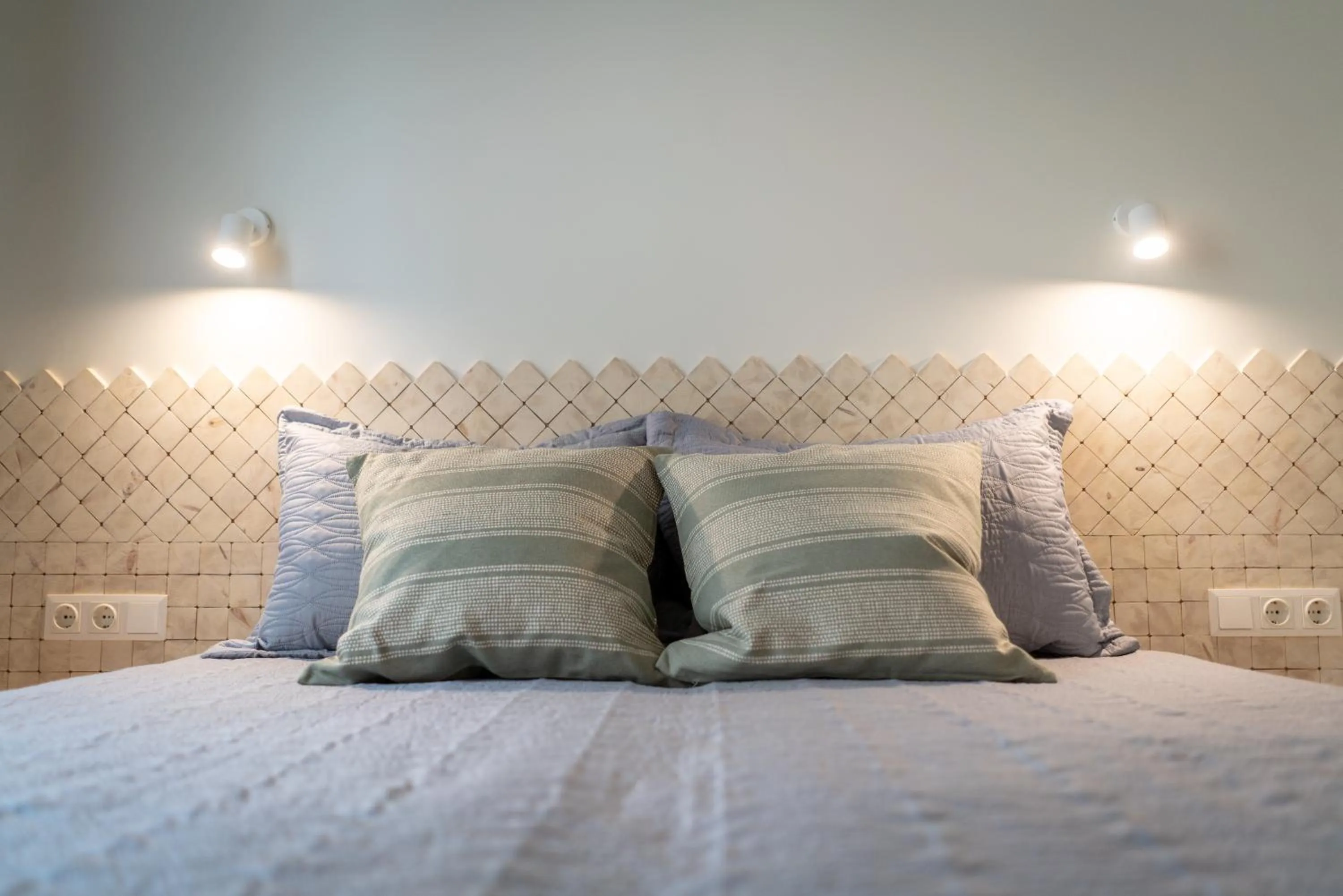 Bed in Mai Ram Yoga House