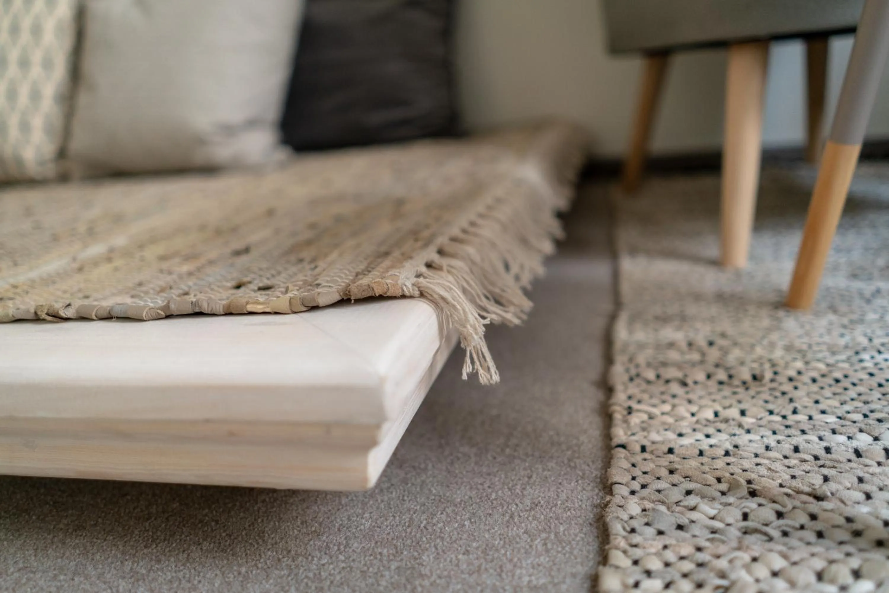 Decorative detail, Bed in Mai Ram Yoga House