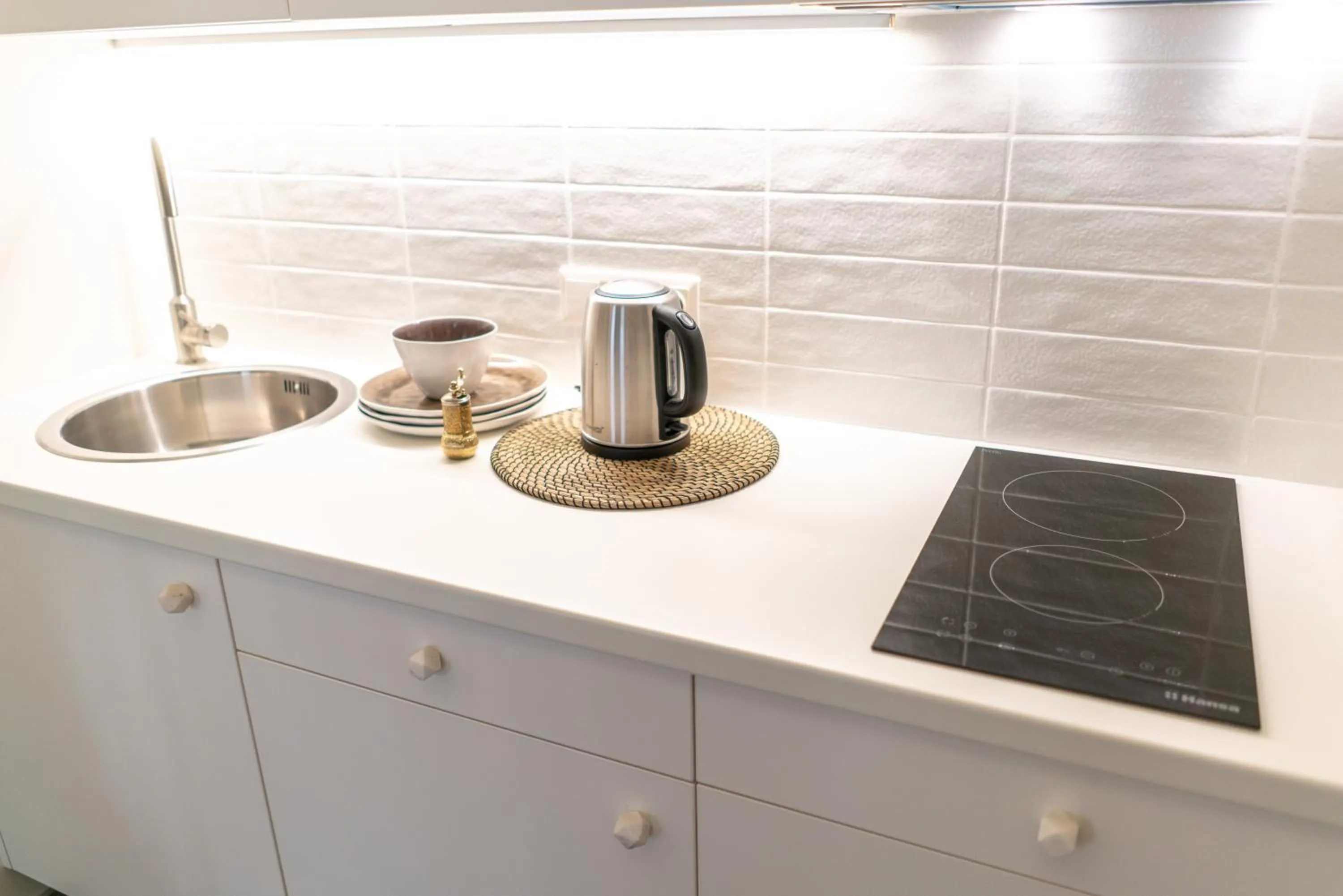 Kitchen or kitchenette in Mai Ram Yoga House