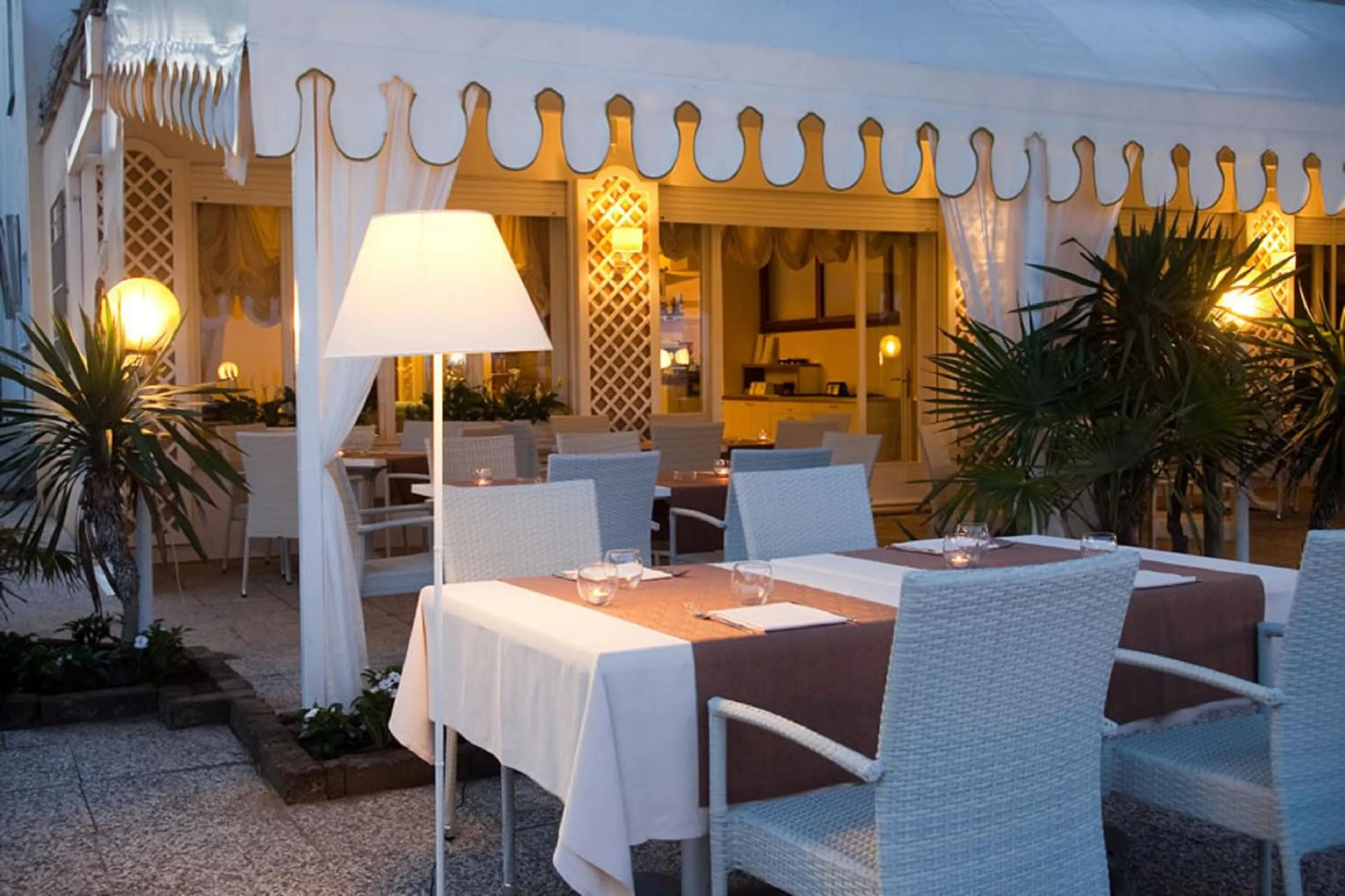 Patio in Hotel Parioli