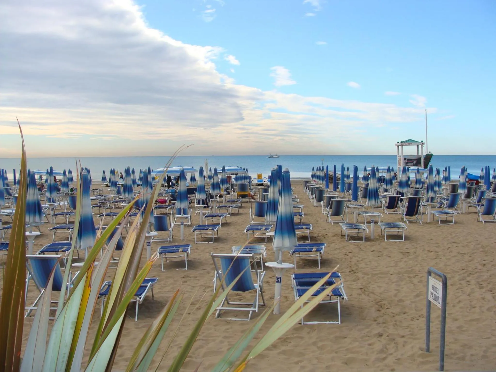 Beach in Hotel Parioli