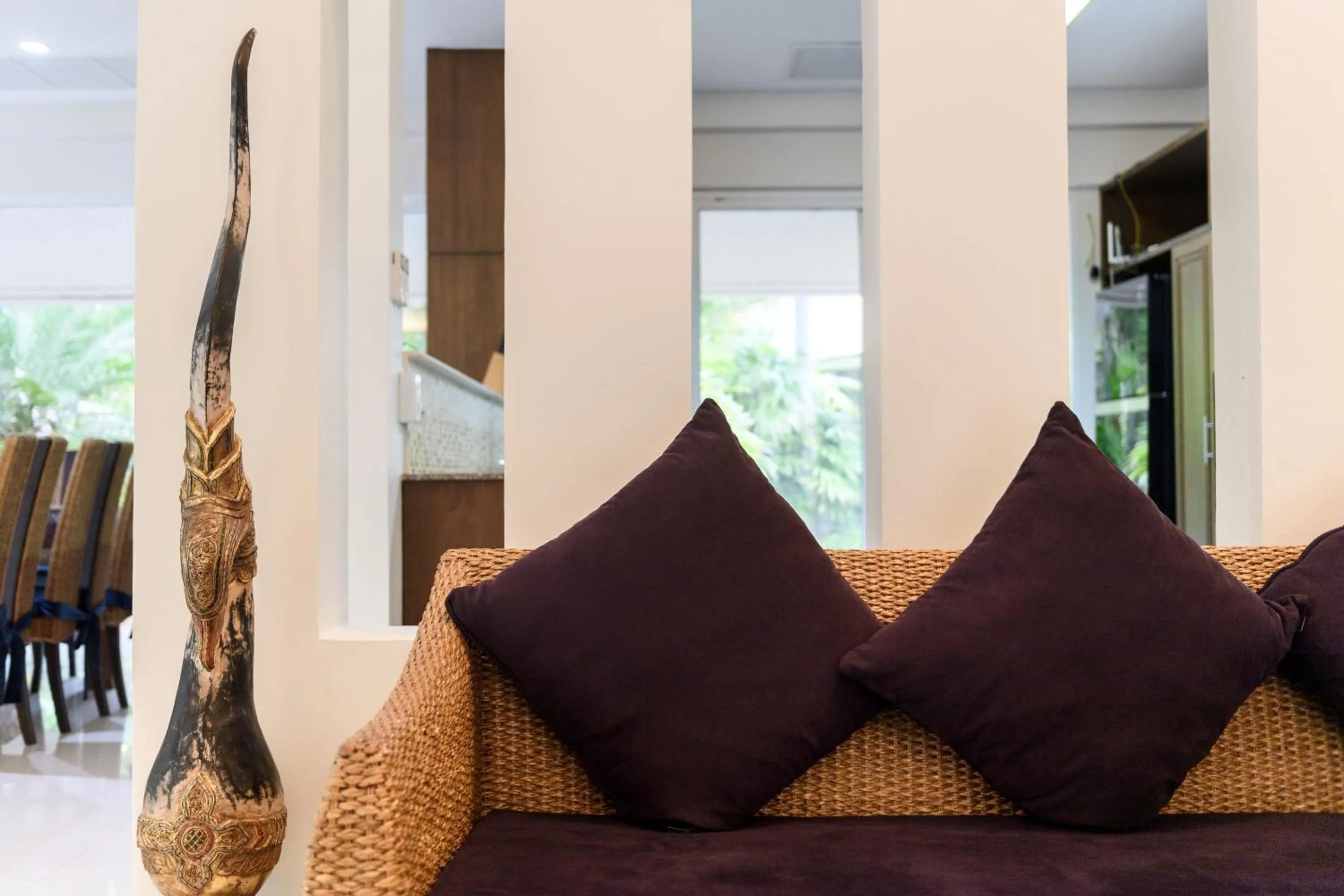 Seating area in Villa Pimmada