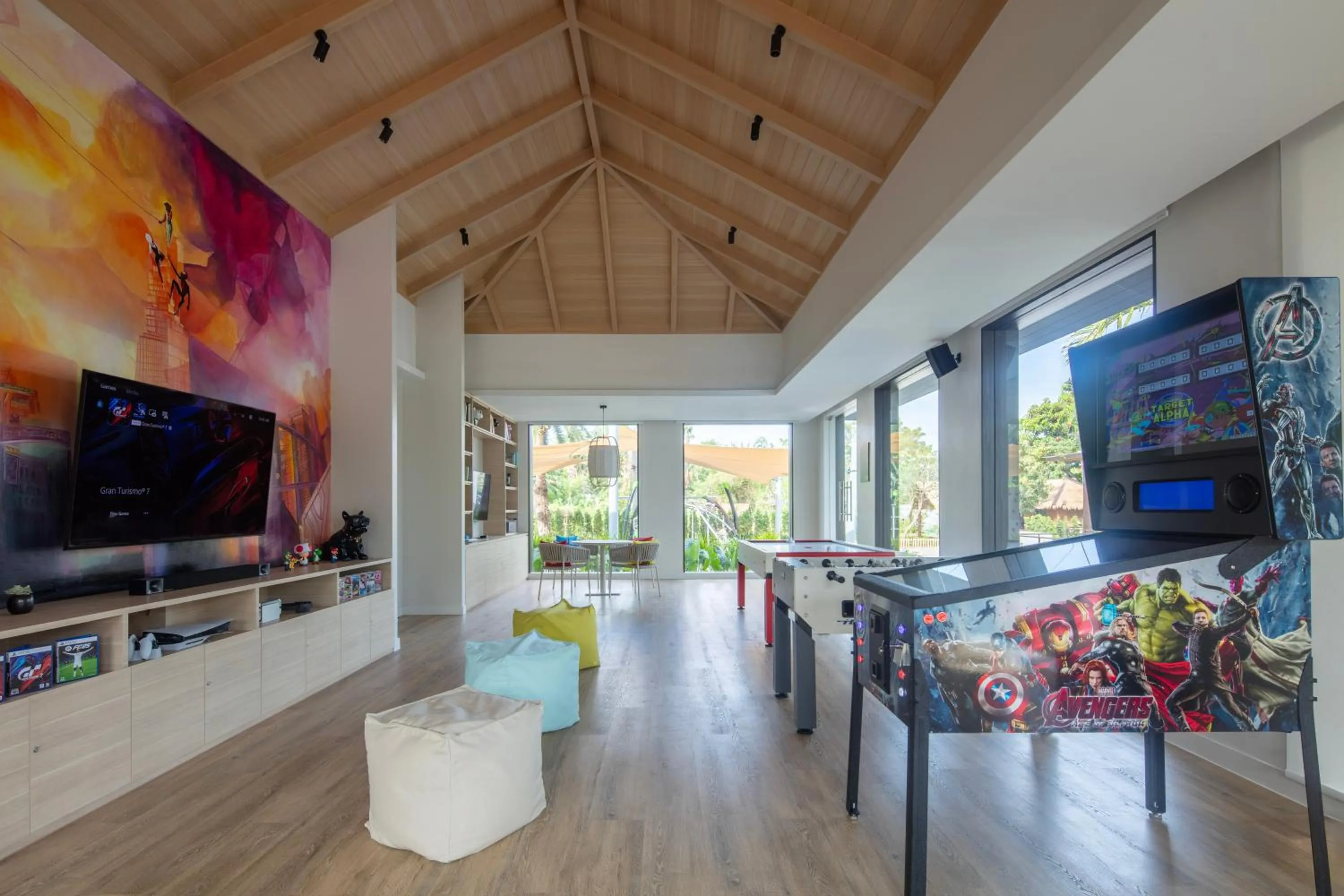 Game Room in Anantara Mai Khao Phuket Villas