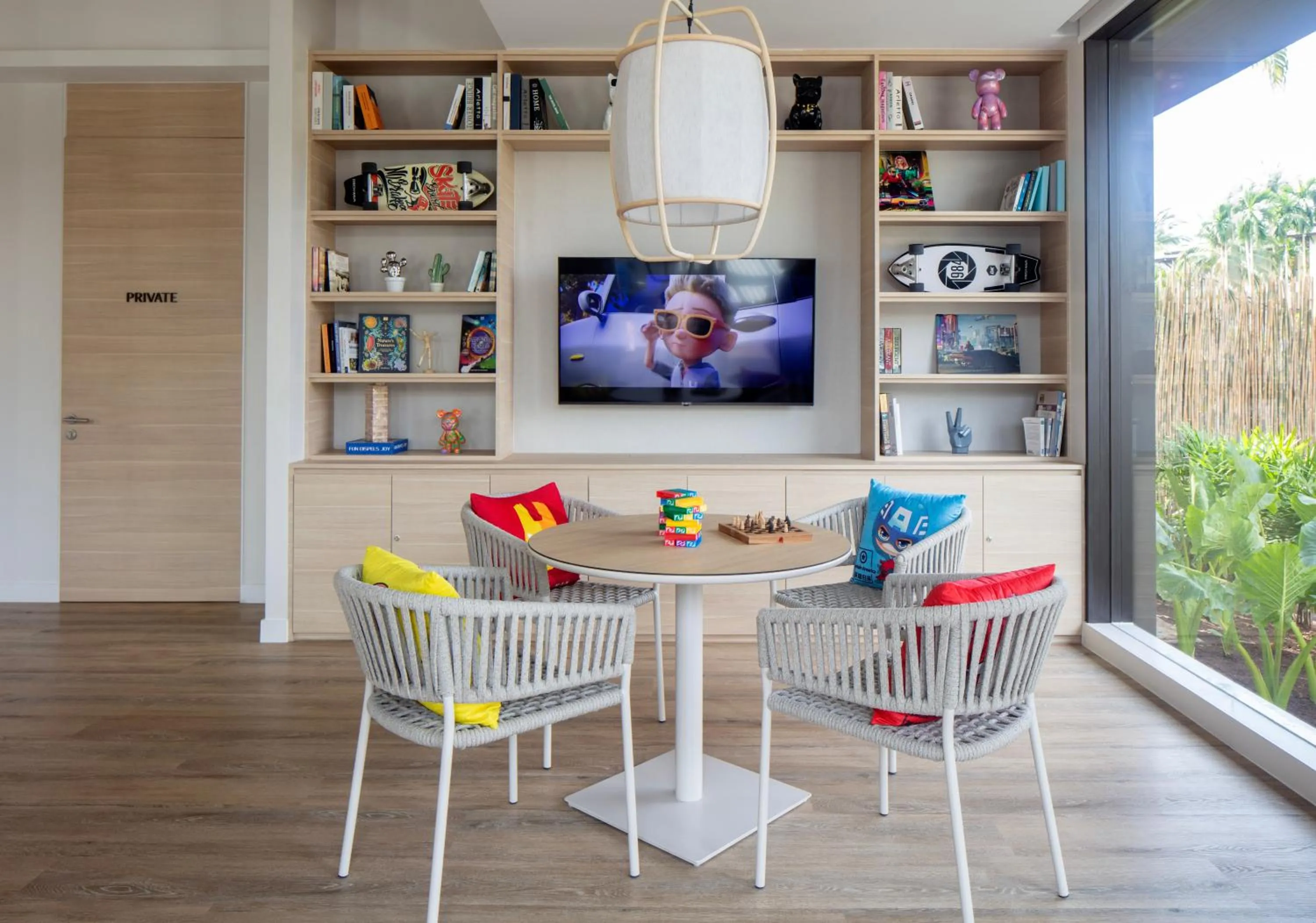 Game Room in Anantara Mai Khao Phuket Villas