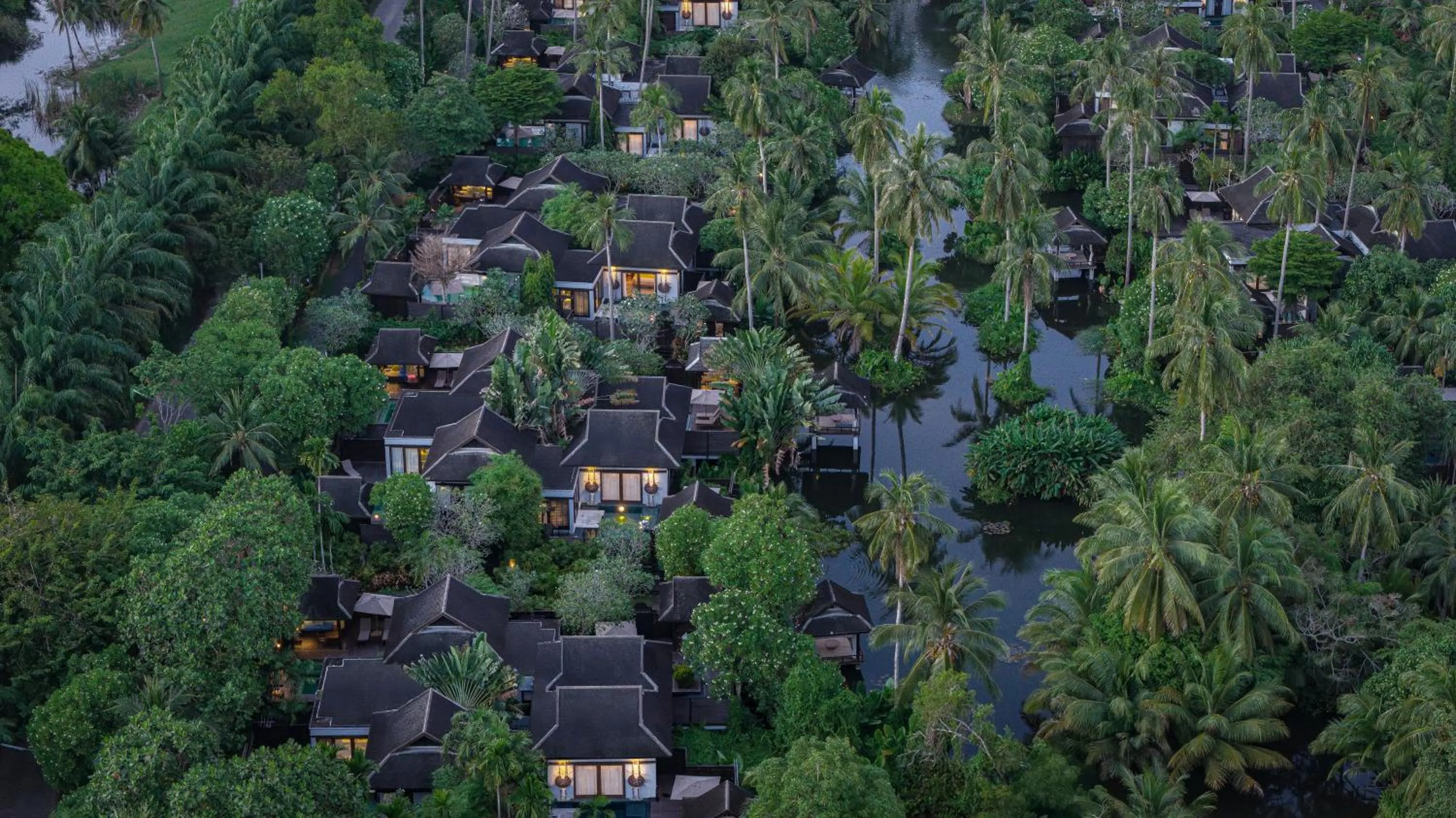 Bird's eye view in Anantara Mai Khao Phuket Villas