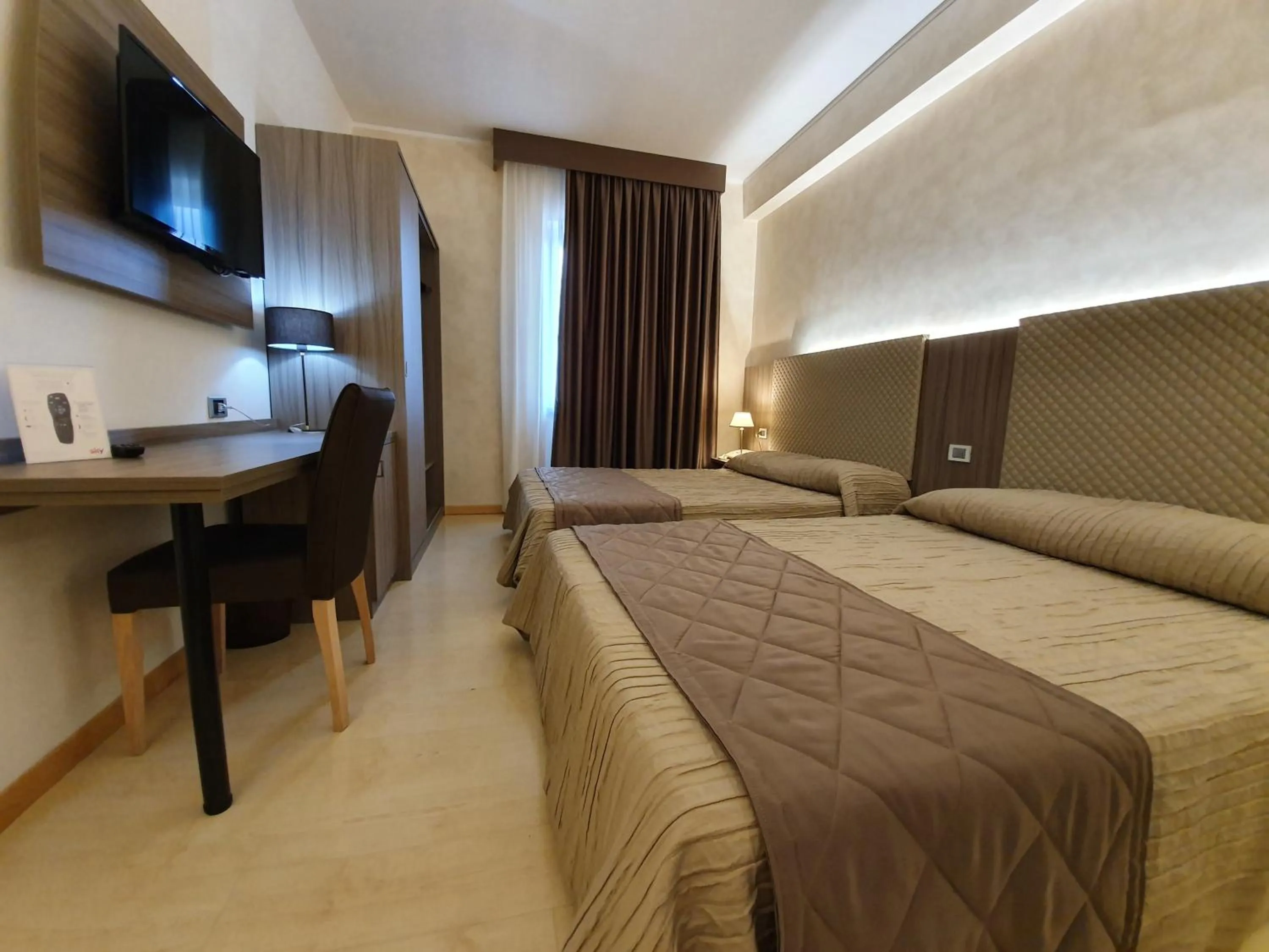 Bed in Hotel Gialletti