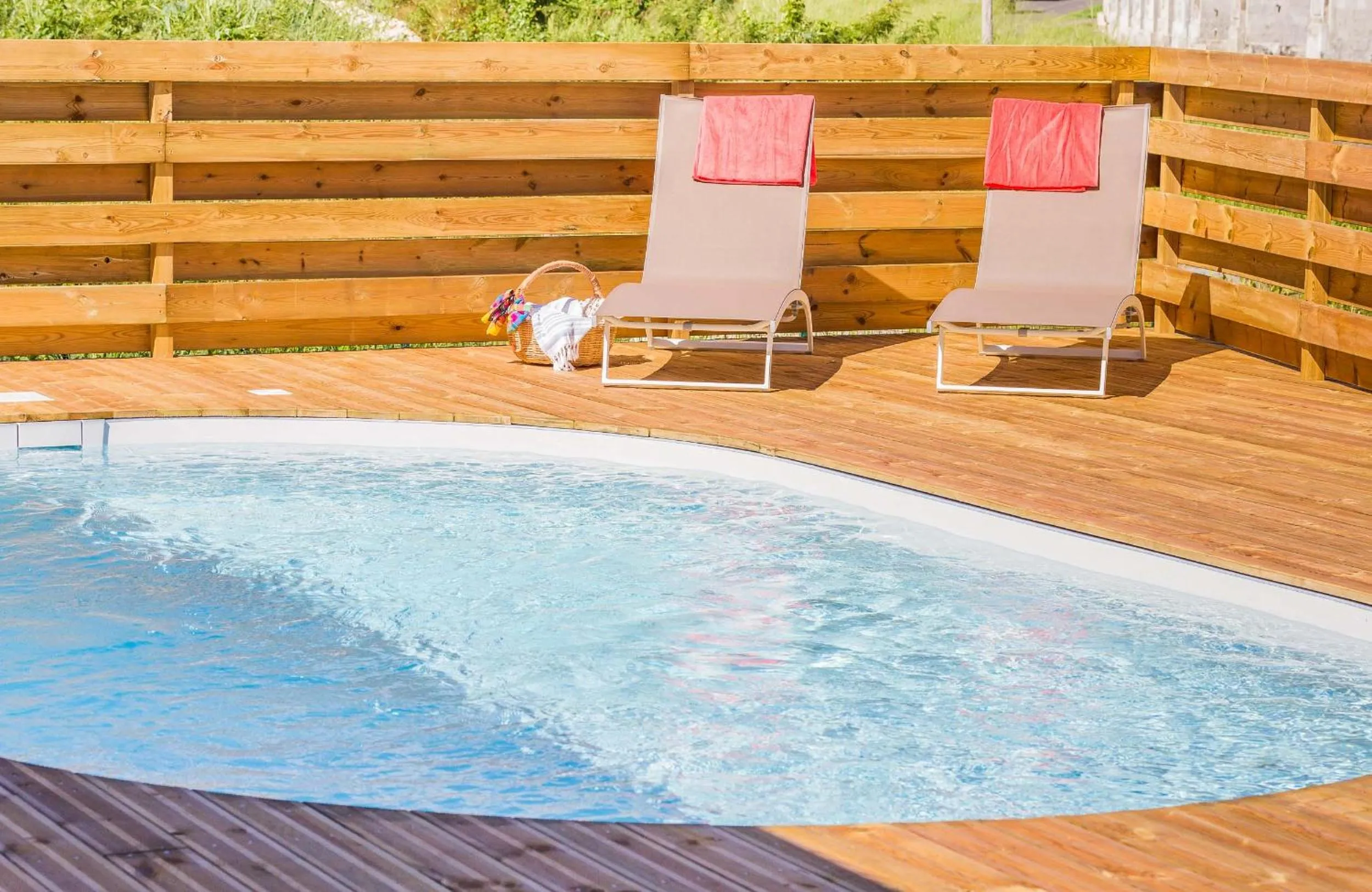 Swimming pool in Villa Morene