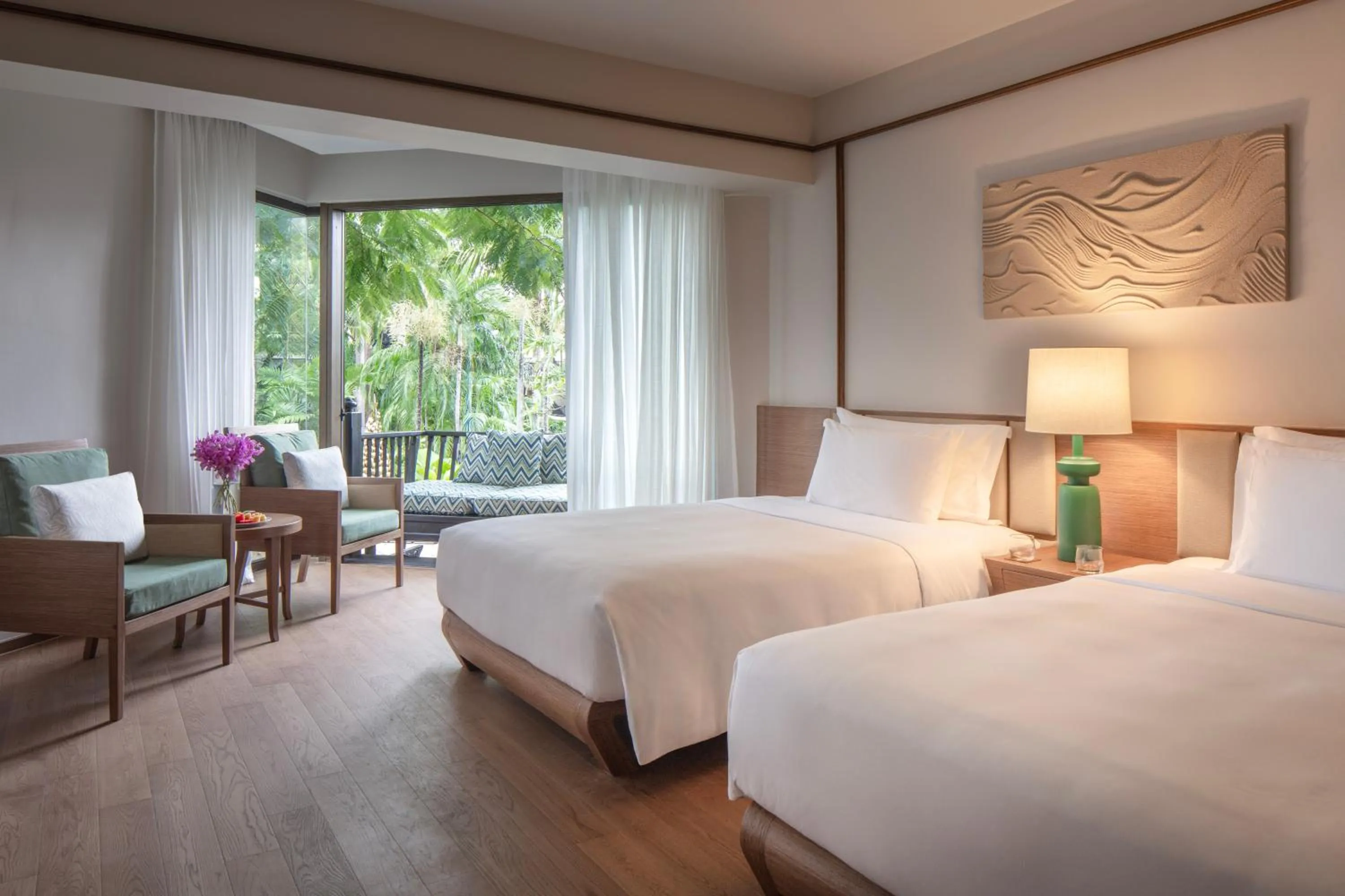 Bedroom, Bed in Anantara Bophut Koh Samui Resort