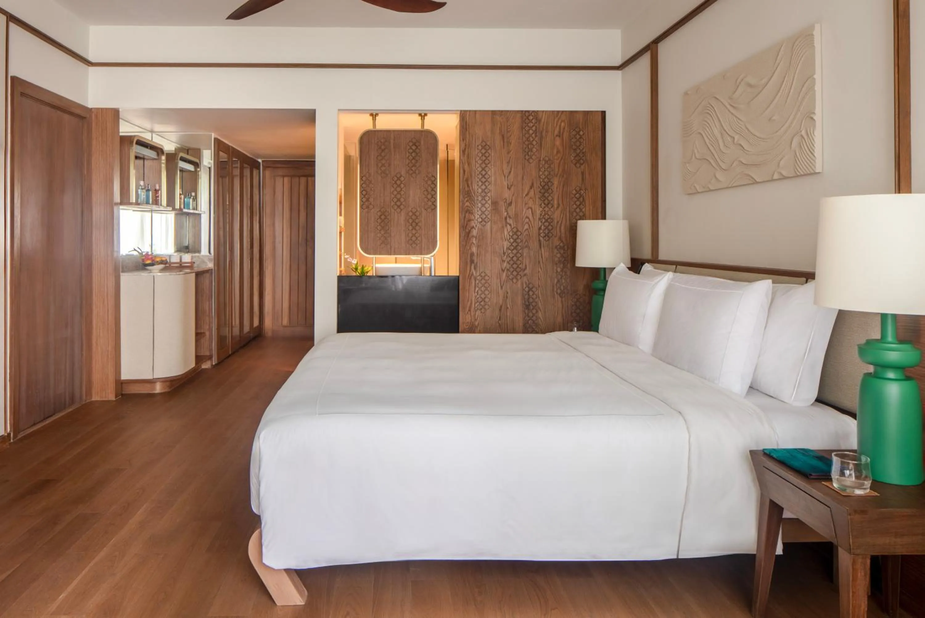 Bedroom, Bed in Anantara Bophut Koh Samui Resort