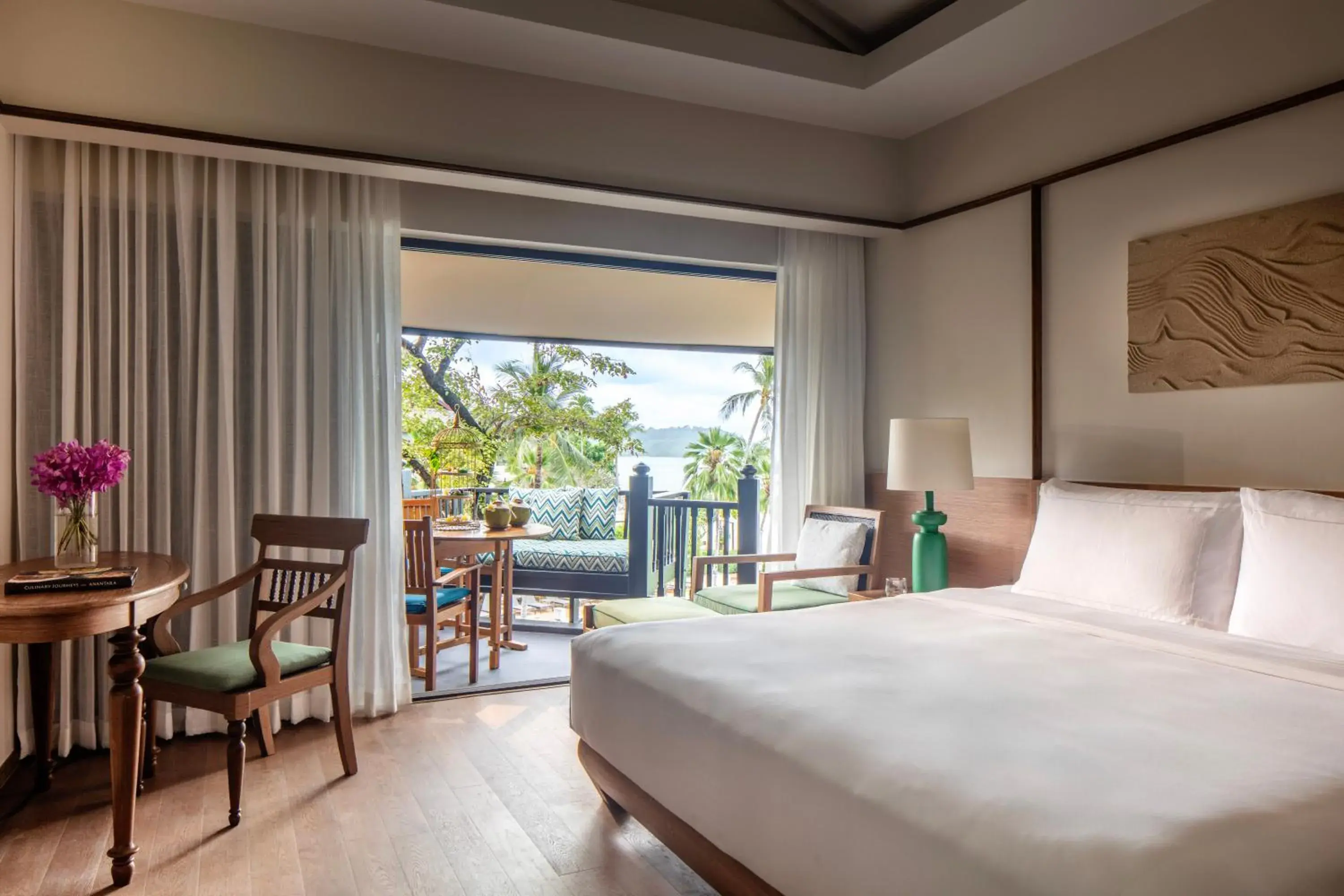 Deluxe Sea View Room in Anantara Bophut Koh Samui Resort Deluxe Sea View Room in Anantara Bophut Koh Samui Resort