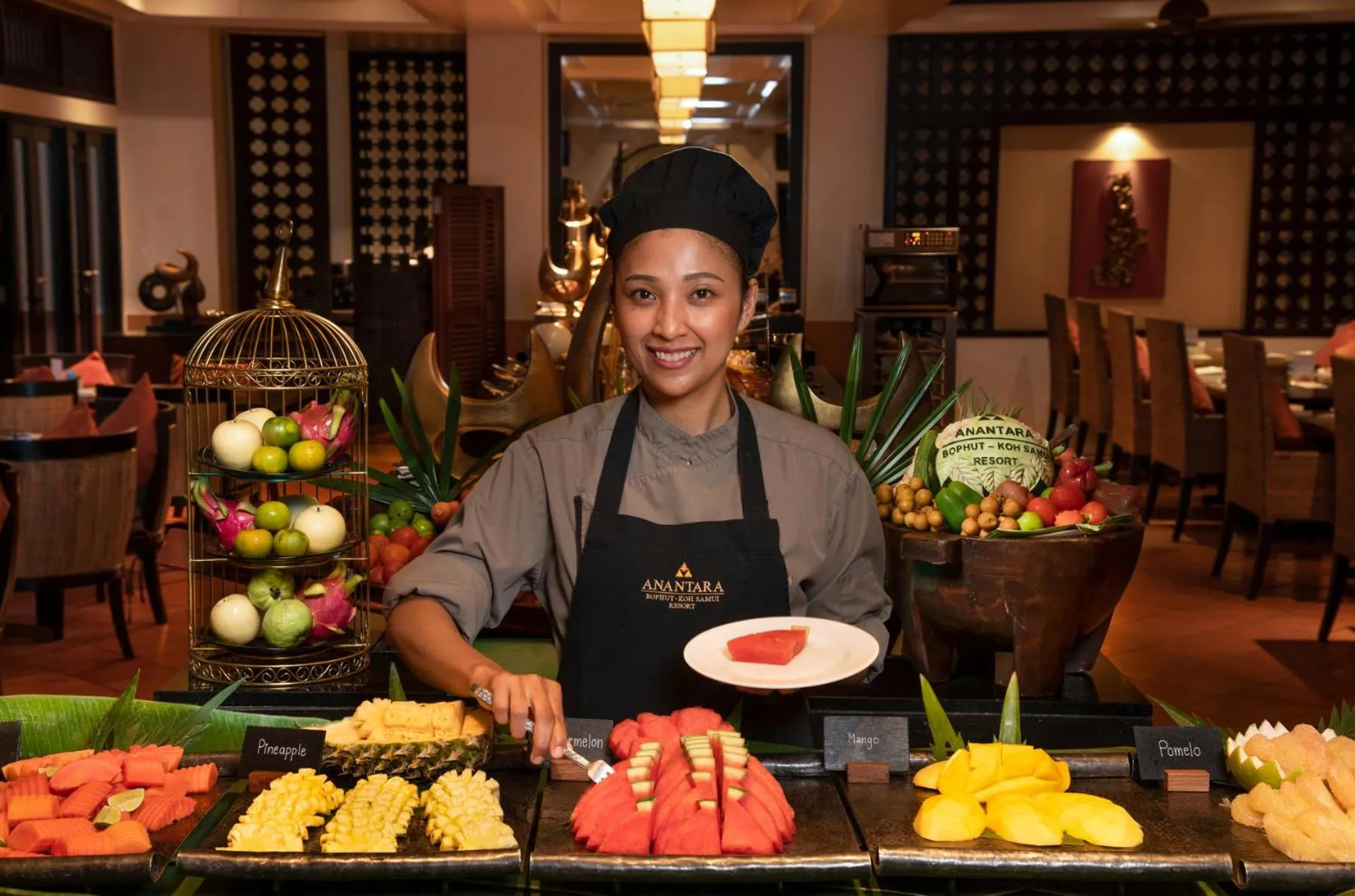 Staff in Anantara Bophut Koh Samui Resort