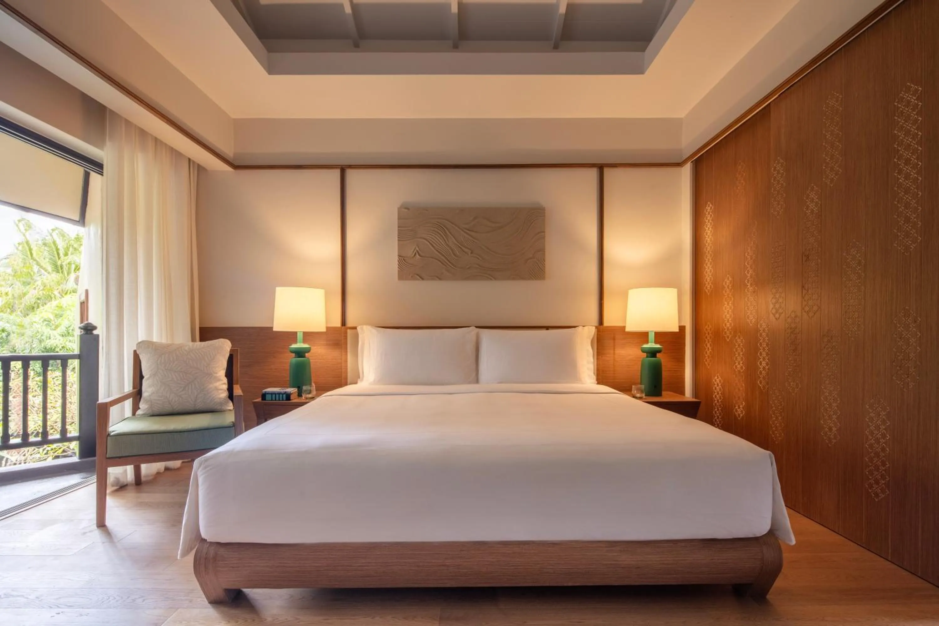 Bedroom, Bed in Anantara Bophut Koh Samui Resort