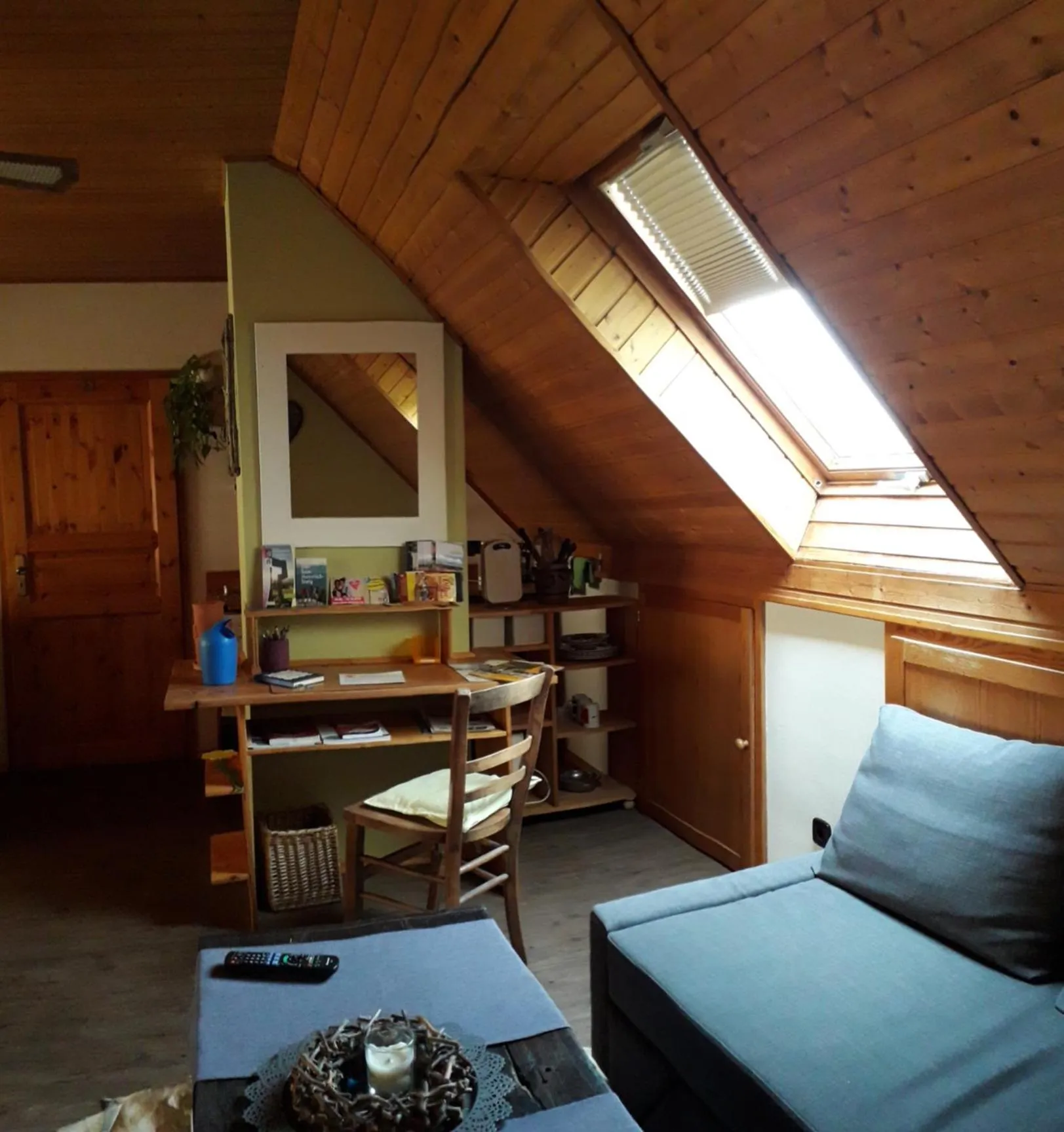 Decorative detail in Stierstall-Suite Pension Wahlenau