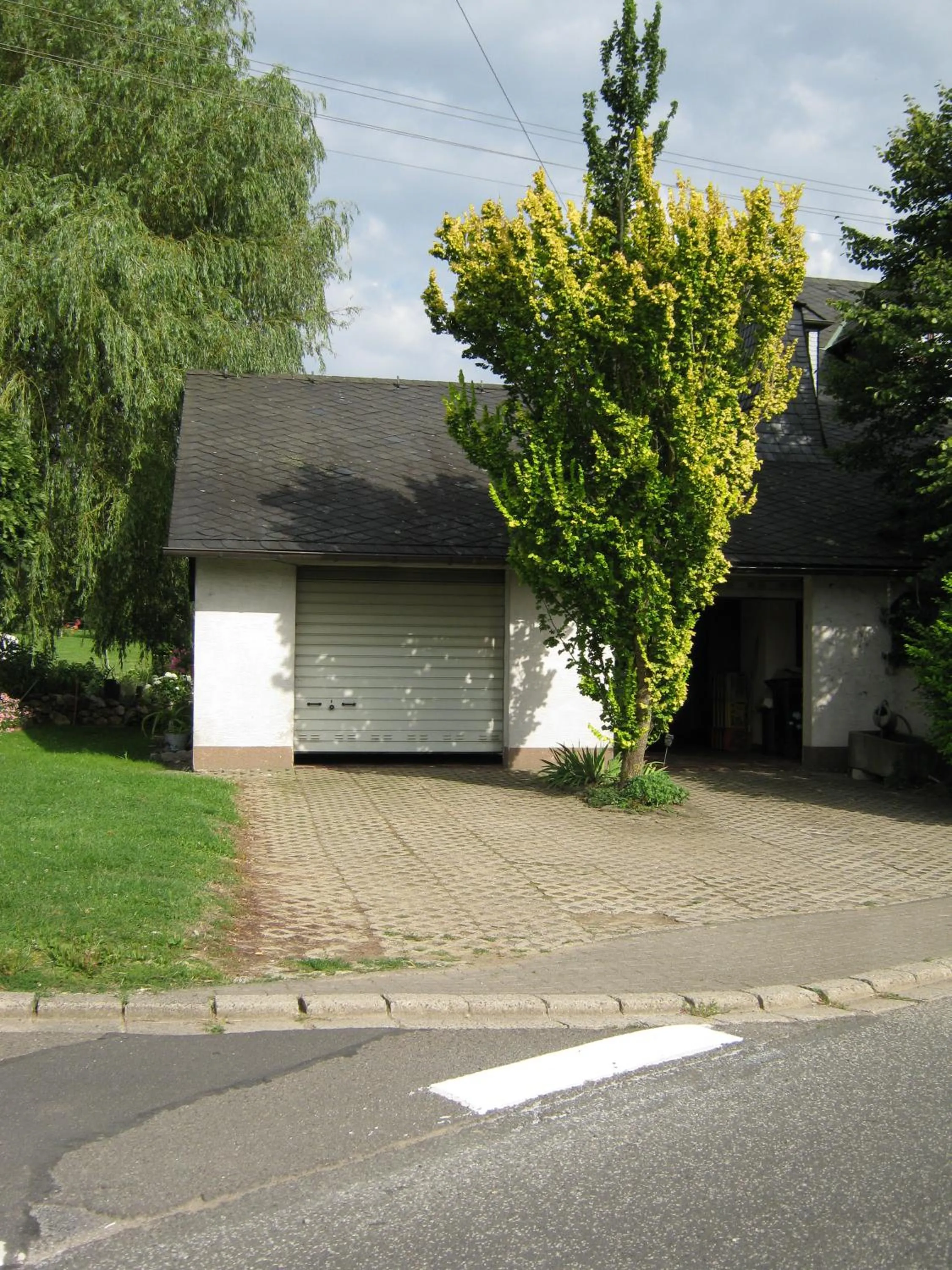 Facade/entrance in Stierstall-Suite Pension Wahlenau