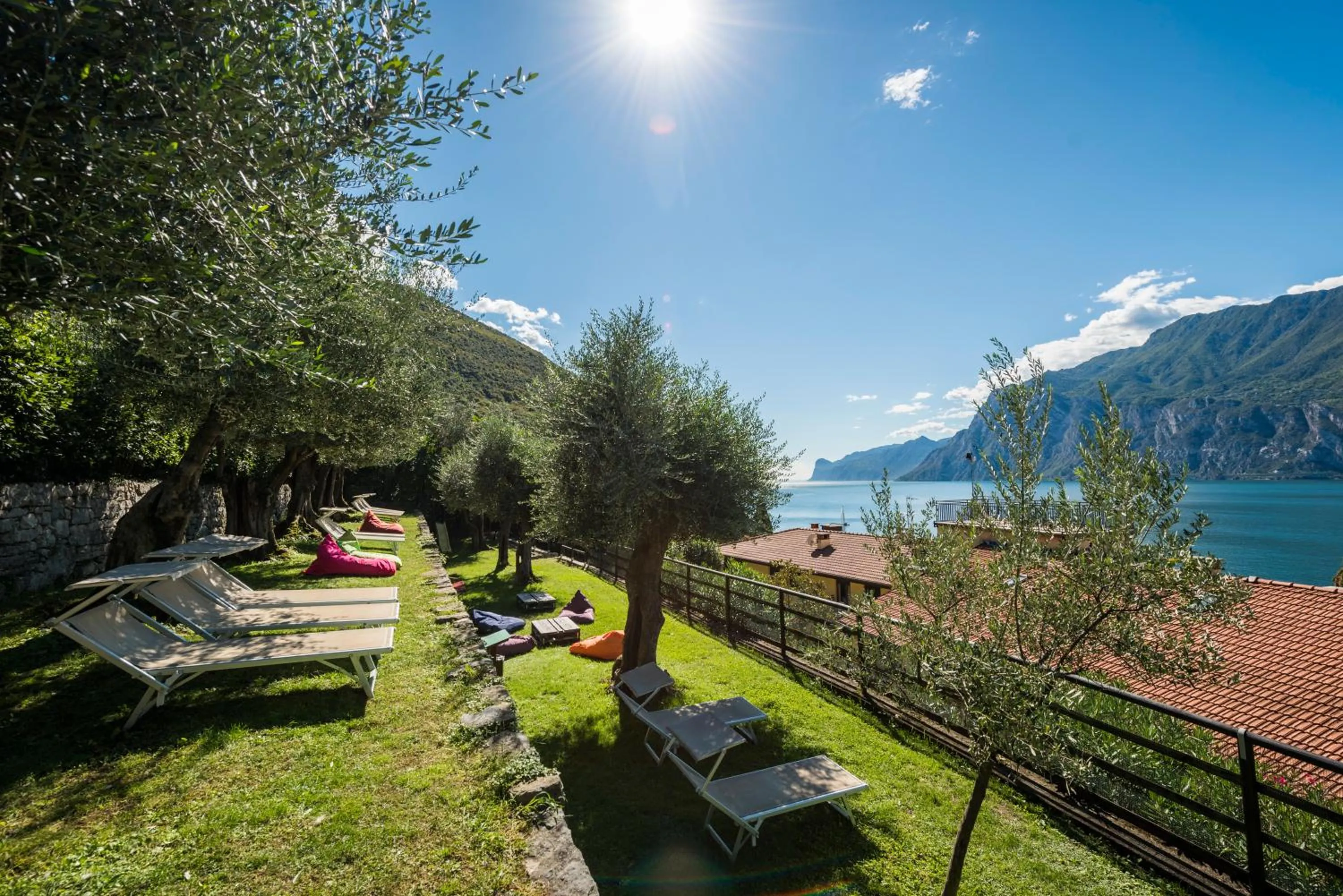 Bird's eye view in Torbole Aparthotel