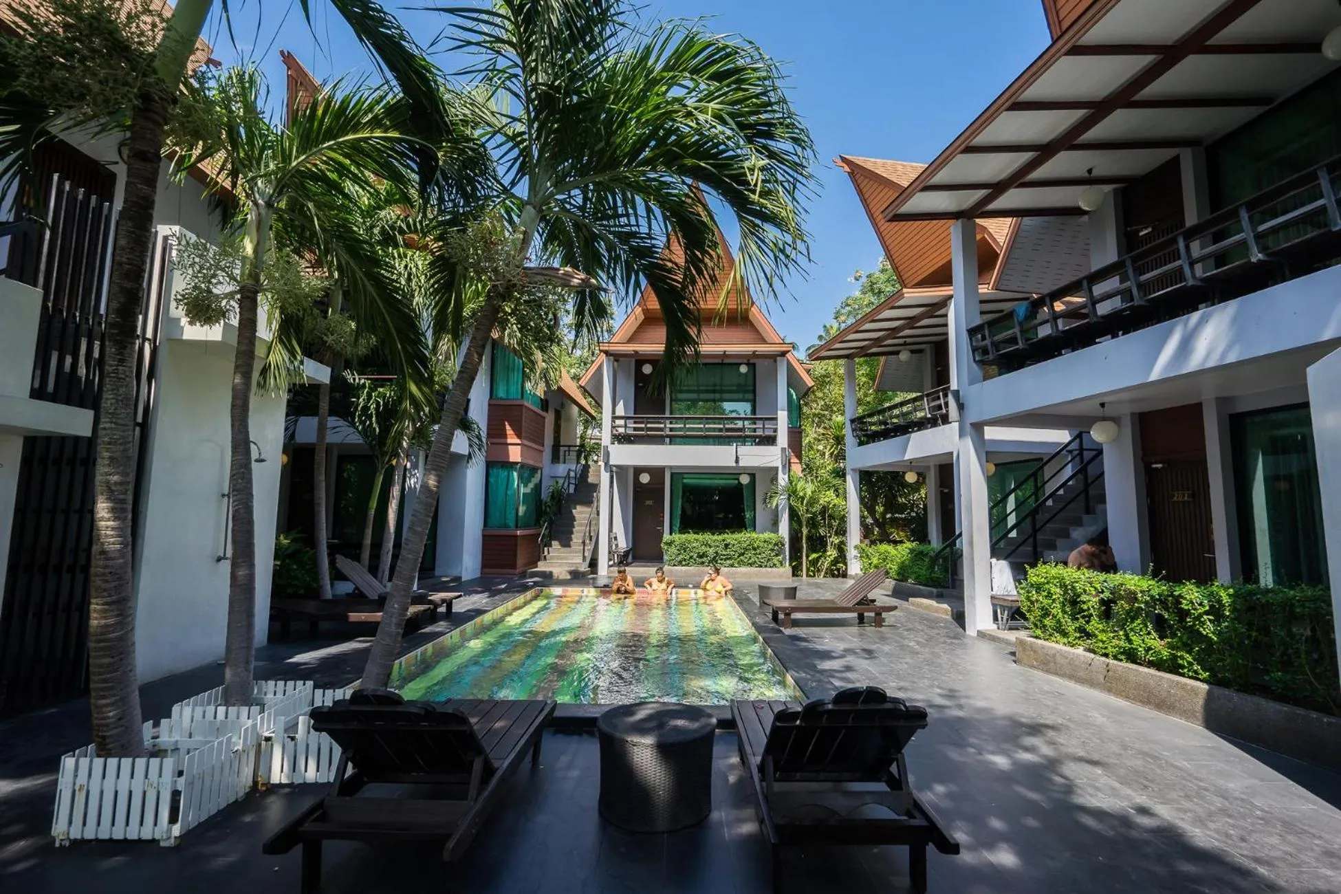 Balcony/Terrace in Cocohut Beach Resort Koh Phangan