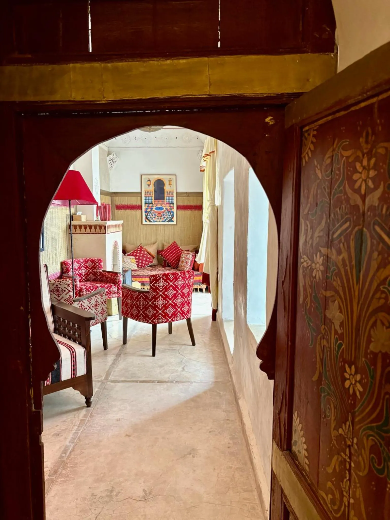 Library in Riad la Cigale