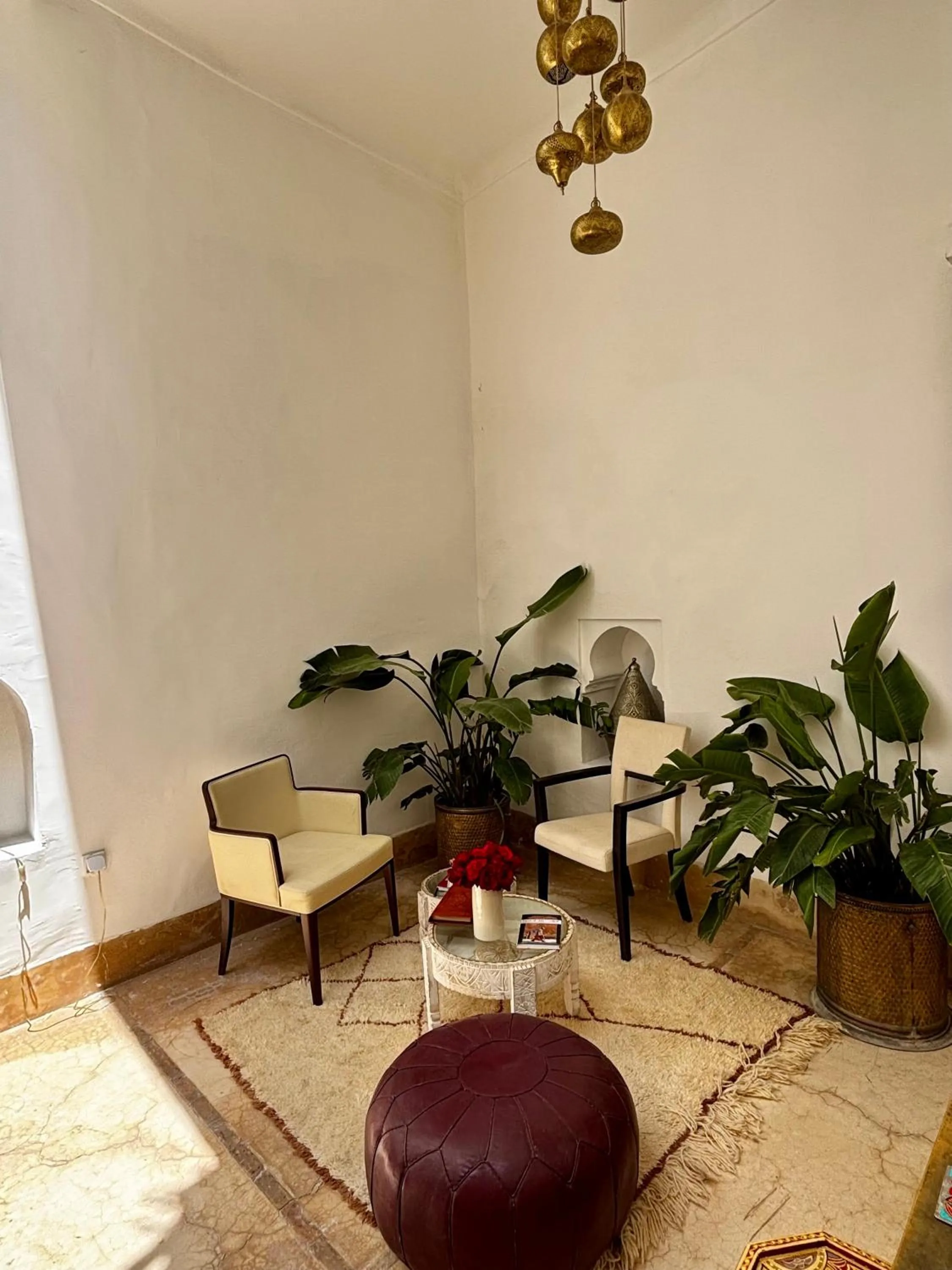 Living room in Riad la Cigale