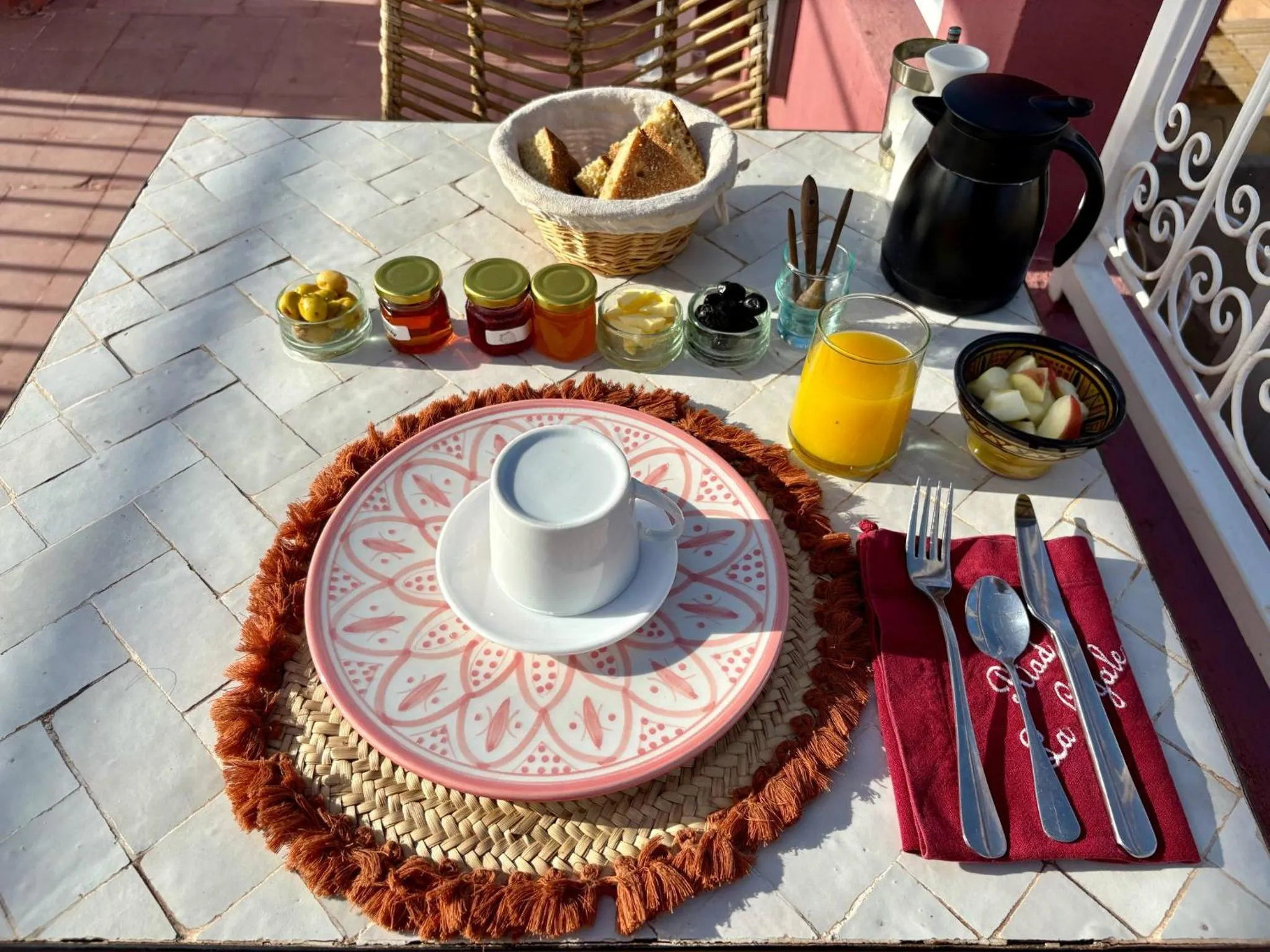 Breakfast in Riad la Cigale