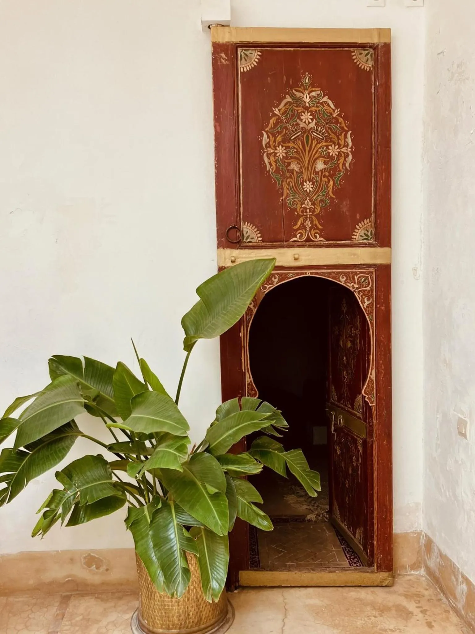 Decorative detail in Riad la Cigale