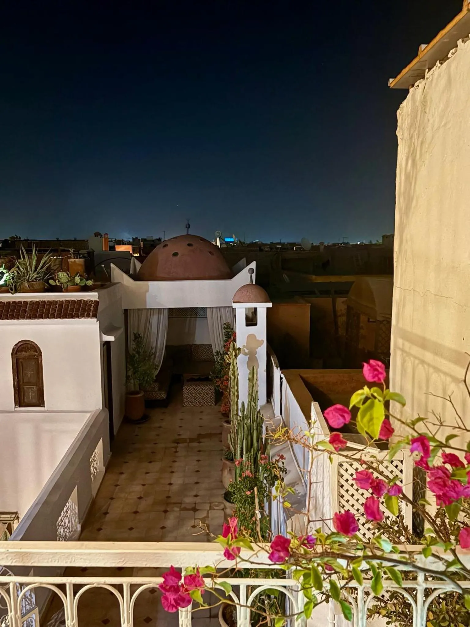 Balcony/Terrace in Riad la Cigale