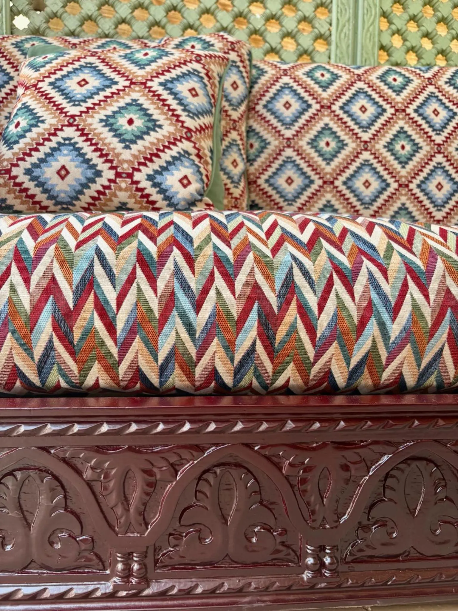 Balcony/Terrace, Bed in Riad la Cigale