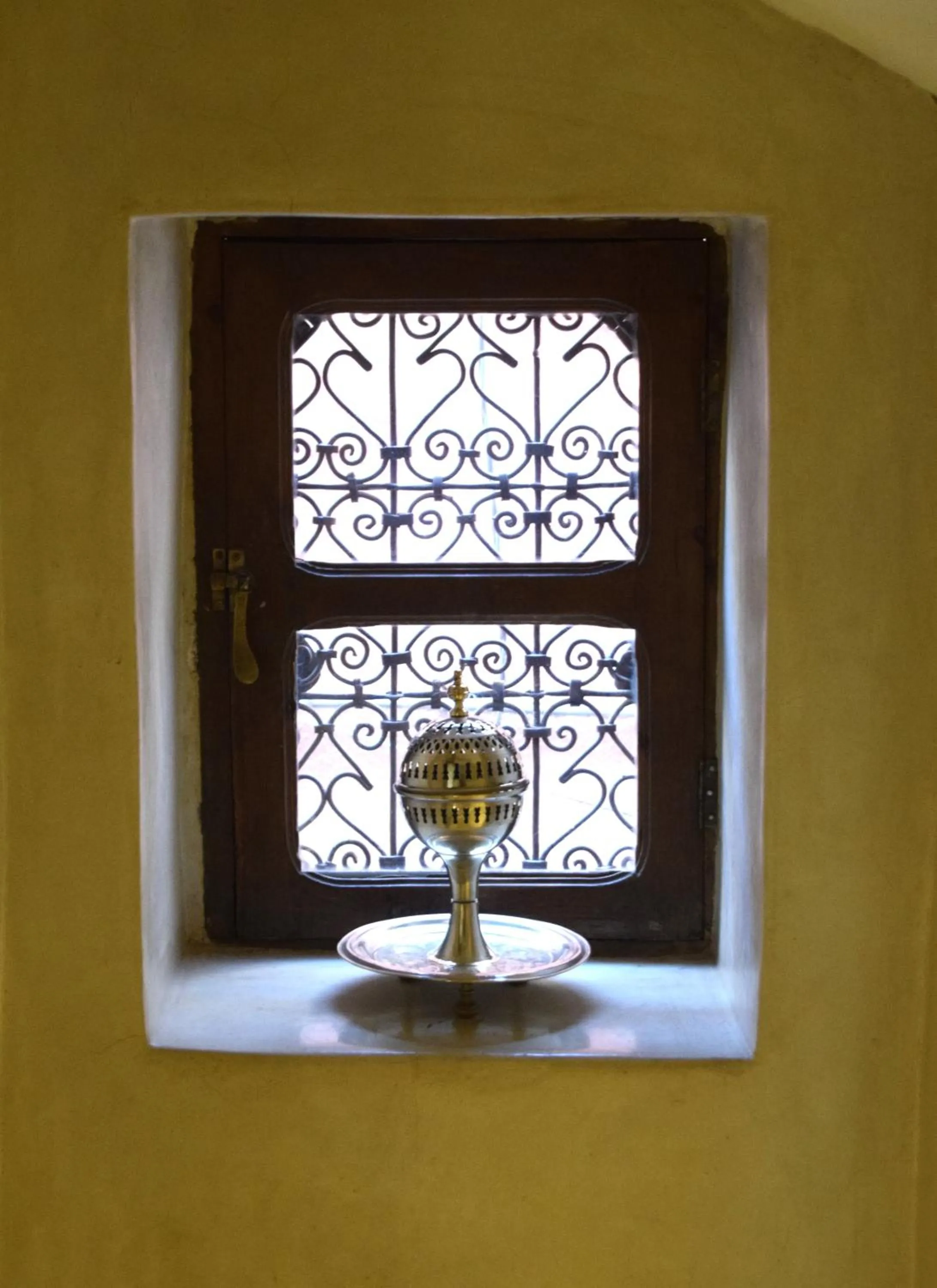Decorative detail in Riad la Cigale