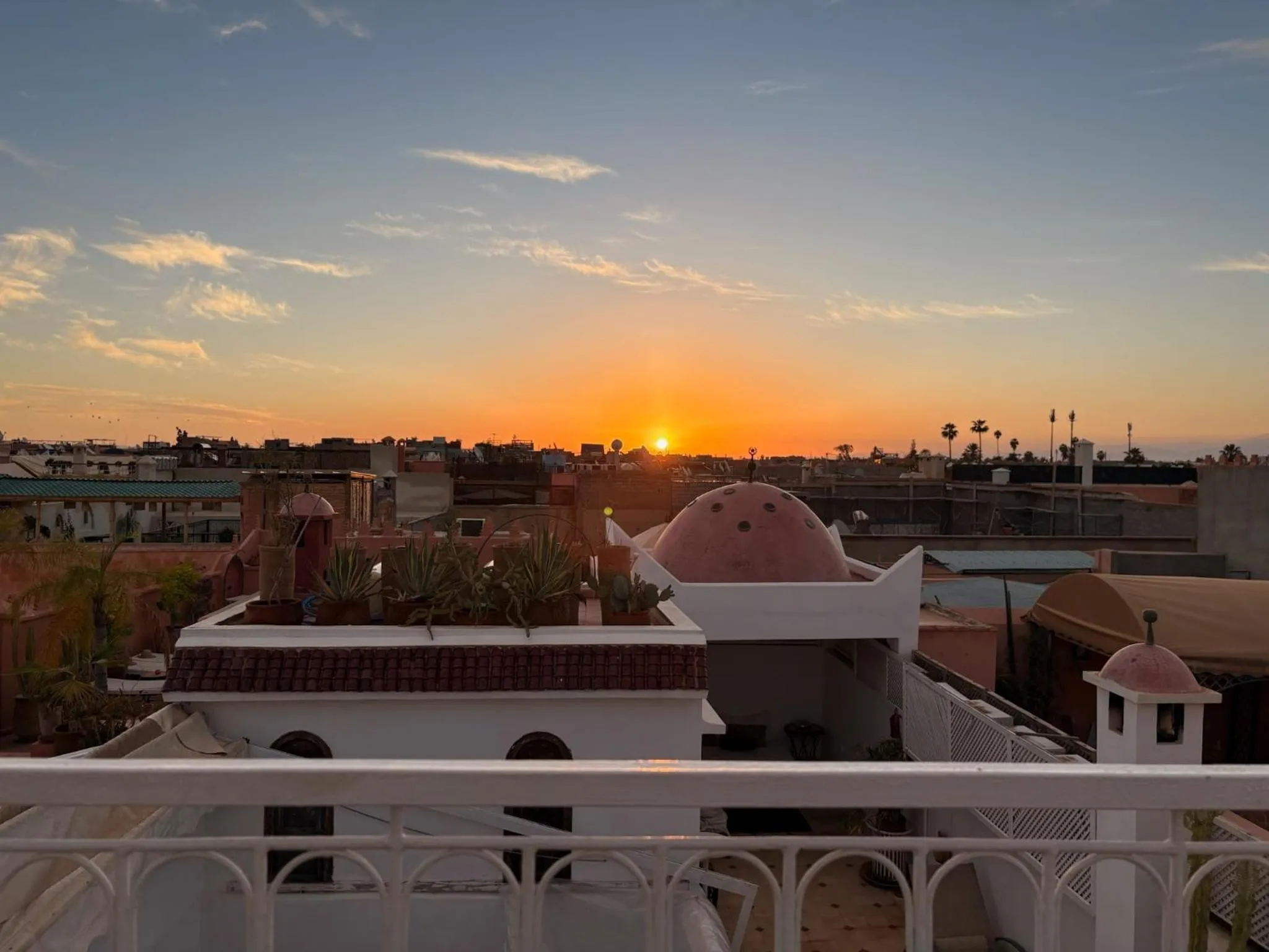 Balcony/Terrace in Riad la Cigale
