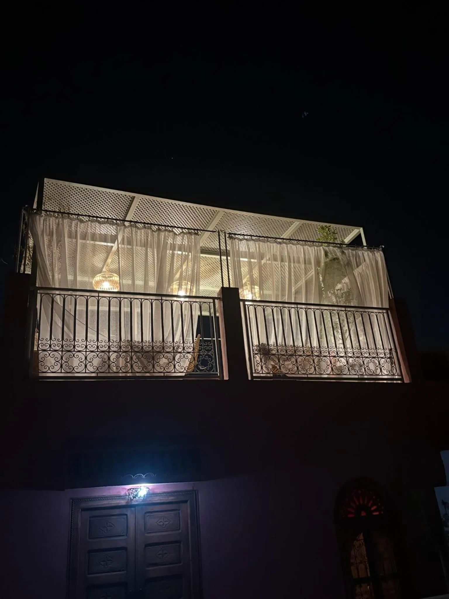 Balcony/Terrace in Riad la Cigale