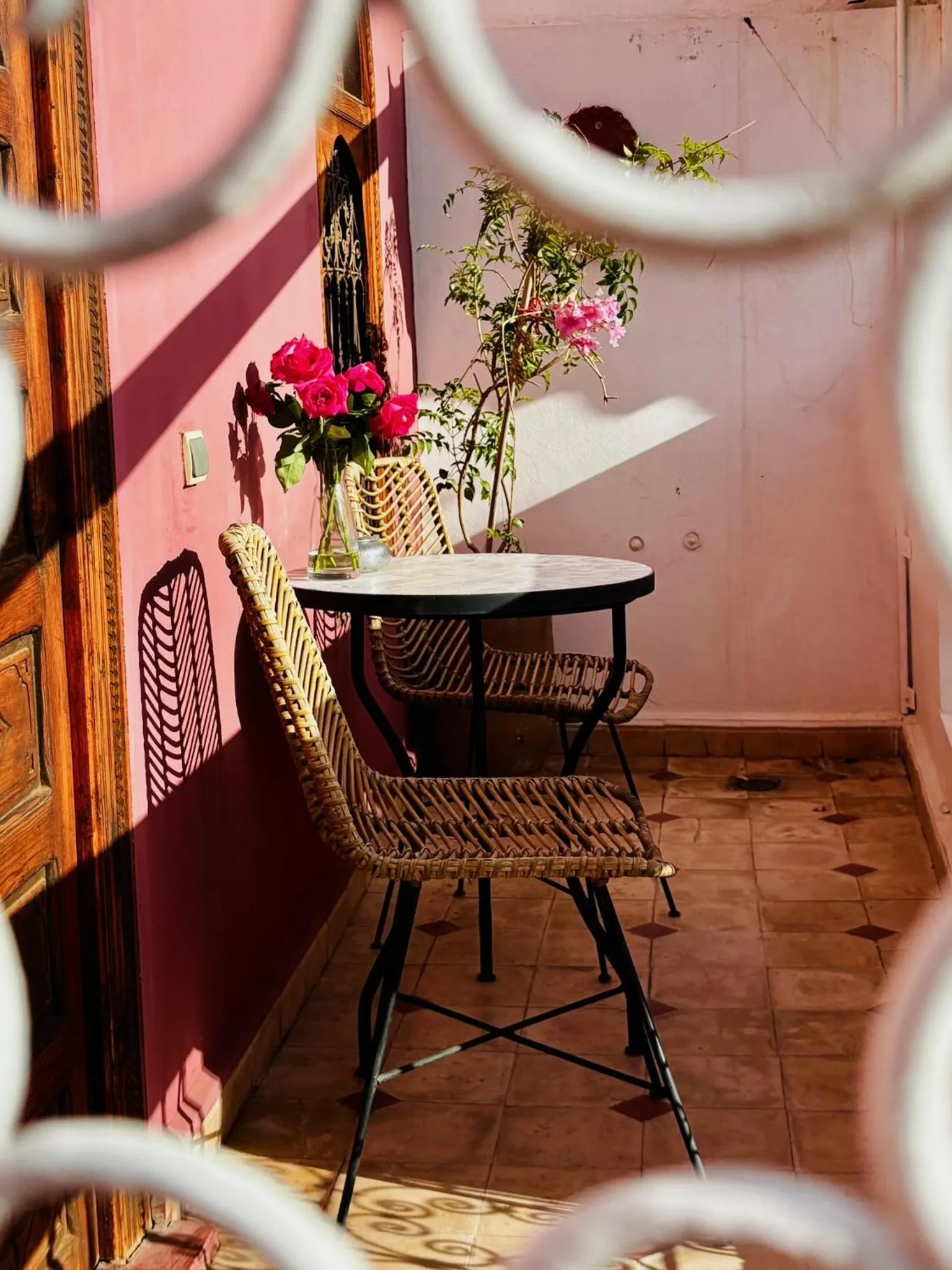 Balcony/Terrace in Riad la Cigale
