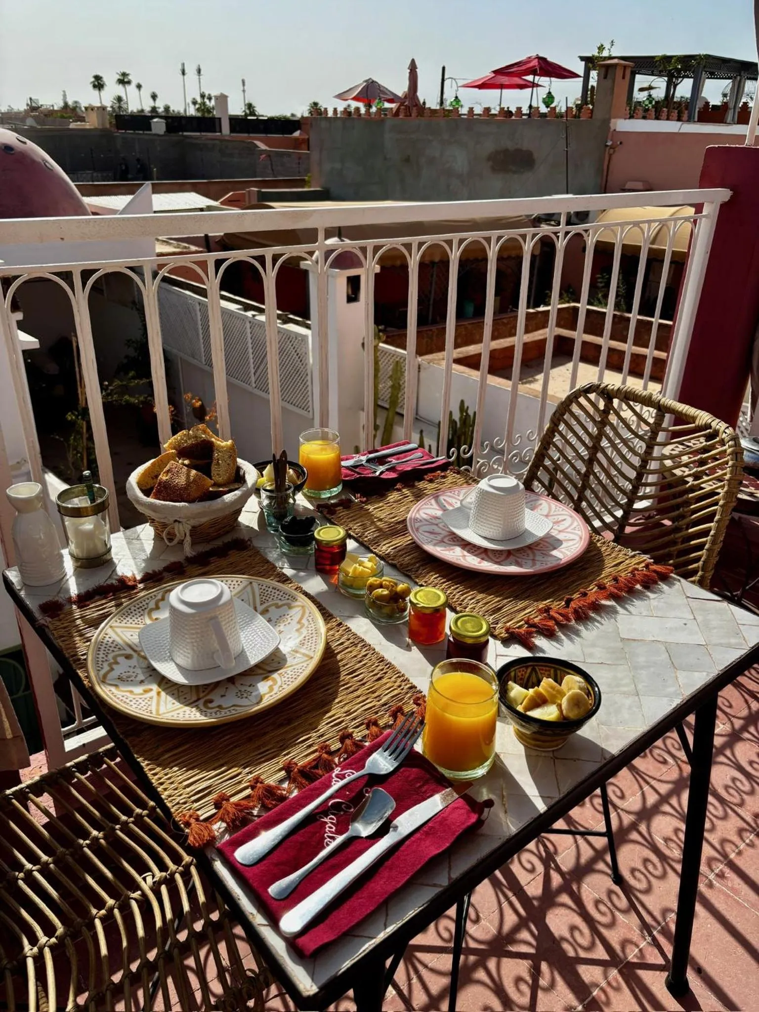 Breakfast in Riad la Cigale