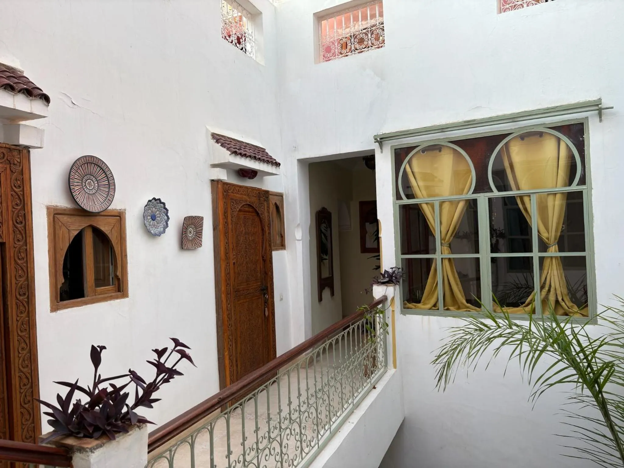 Balcony/Terrace in Riad la Cigale