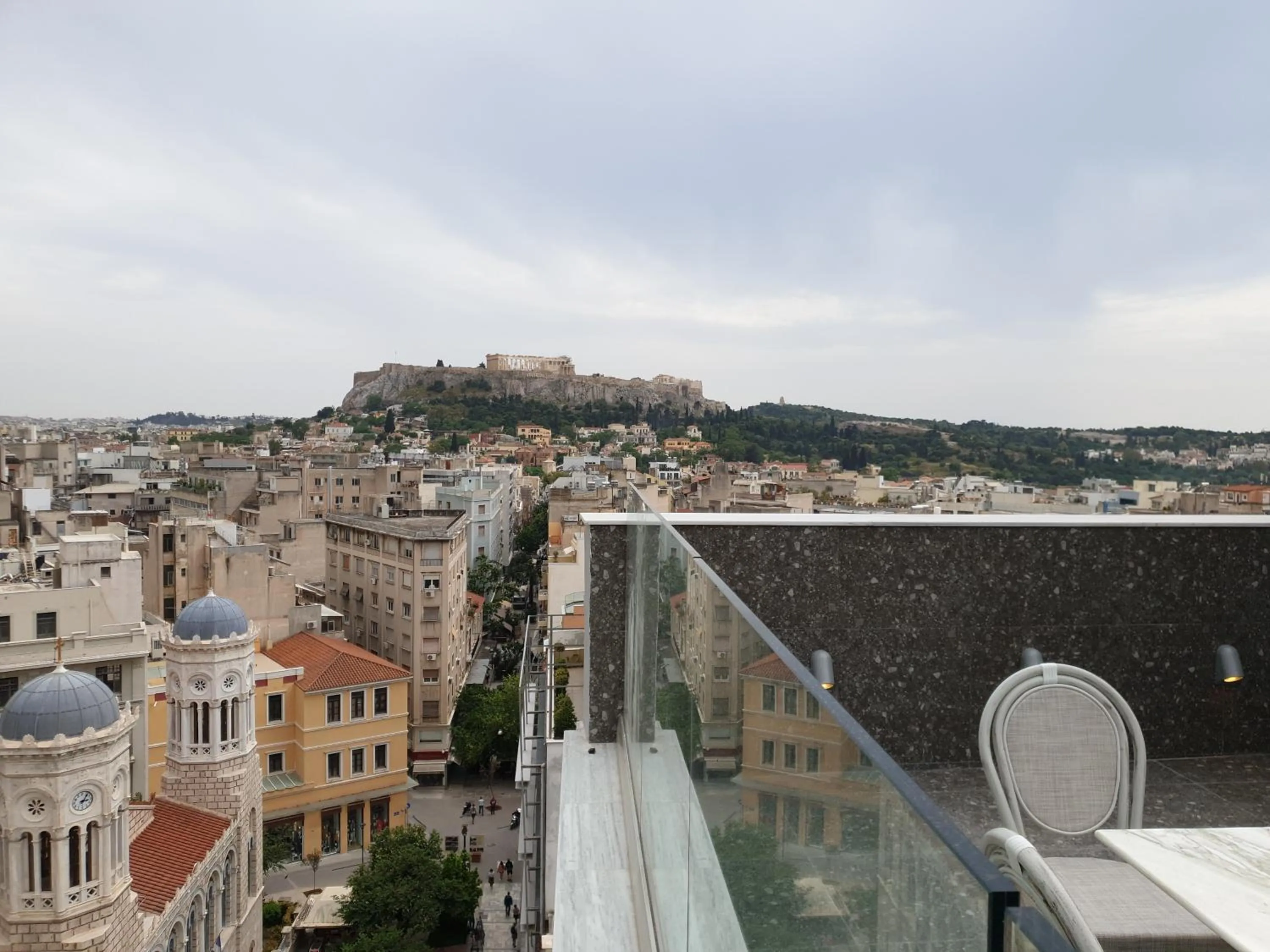 City view in The Pinnacle Athens