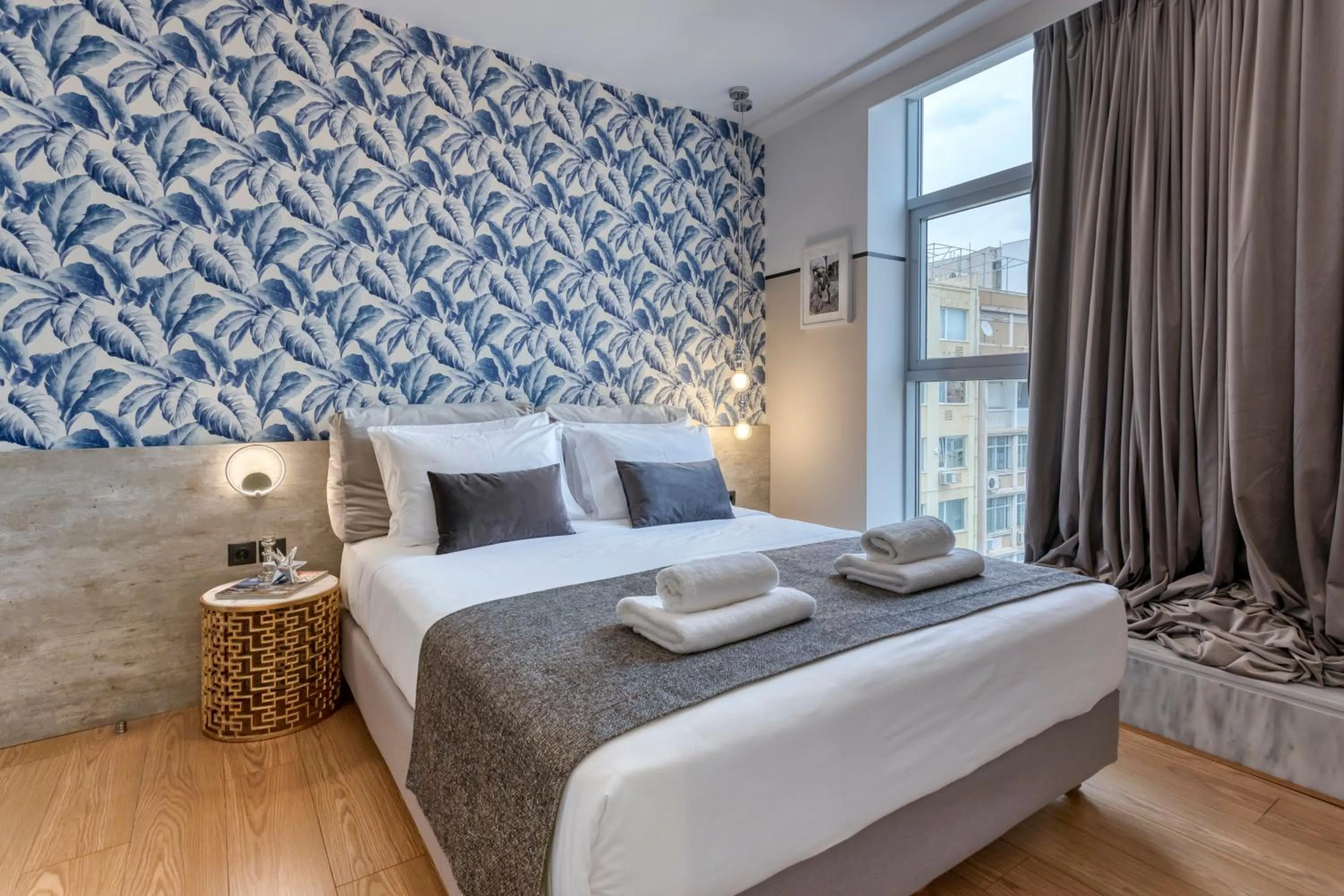 Bed in The Pinnacle Athens