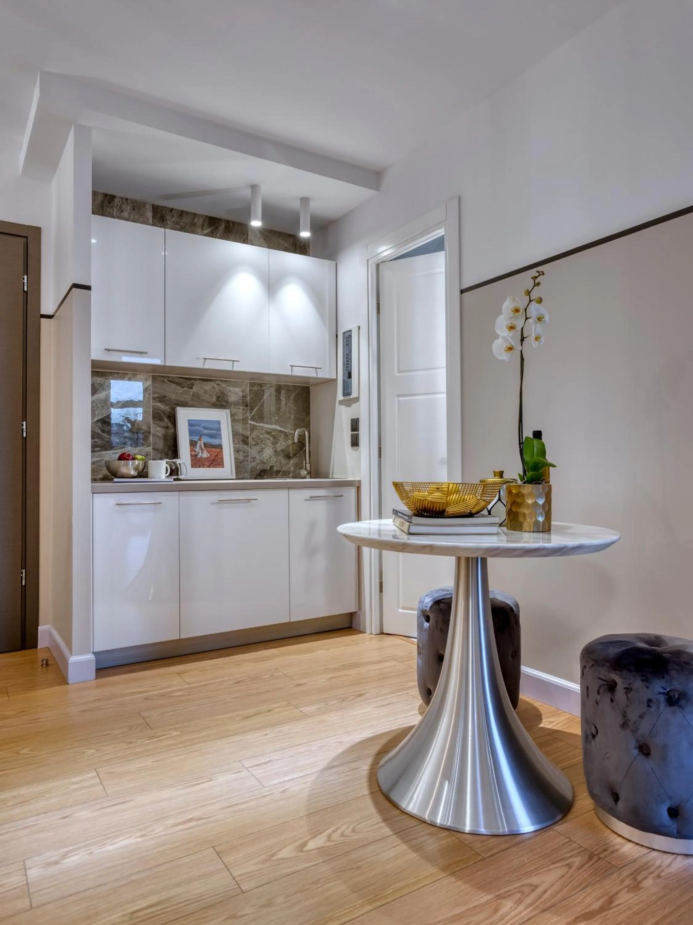 Kitchen or kitchenette in The Pinnacle Athens