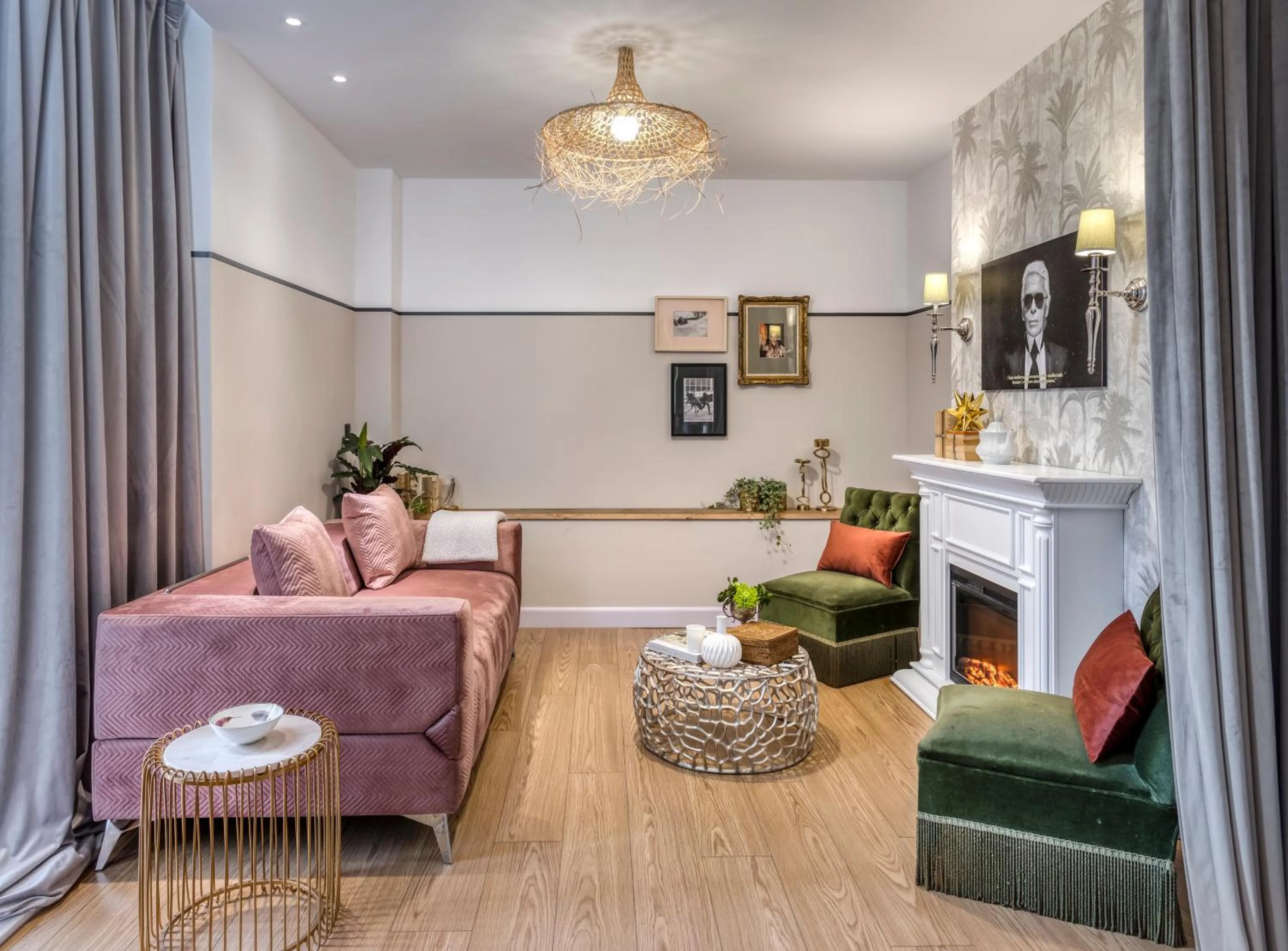 Living room in The Pinnacle Athens