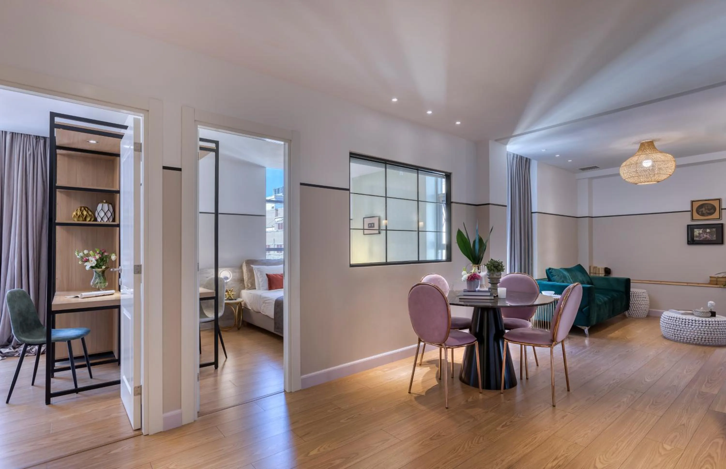 Living room in The Pinnacle Athens