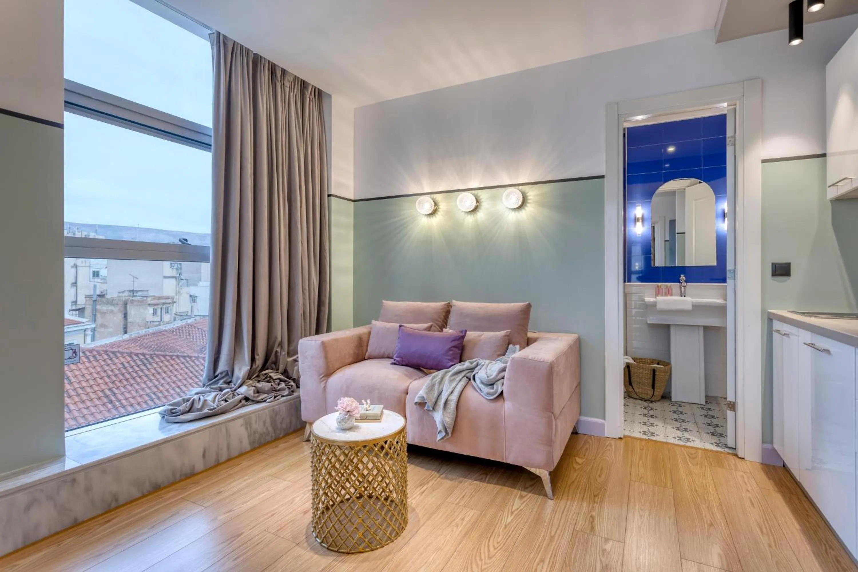 Living room in The Pinnacle Athens